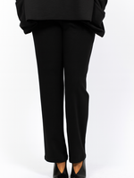 SARAH KUENYEFU PONTE PANTS SLIM CUT