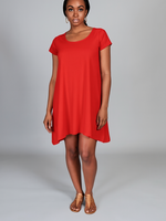 SARAH KUENYEFU VIVI DRESS -CAP SLEEVES