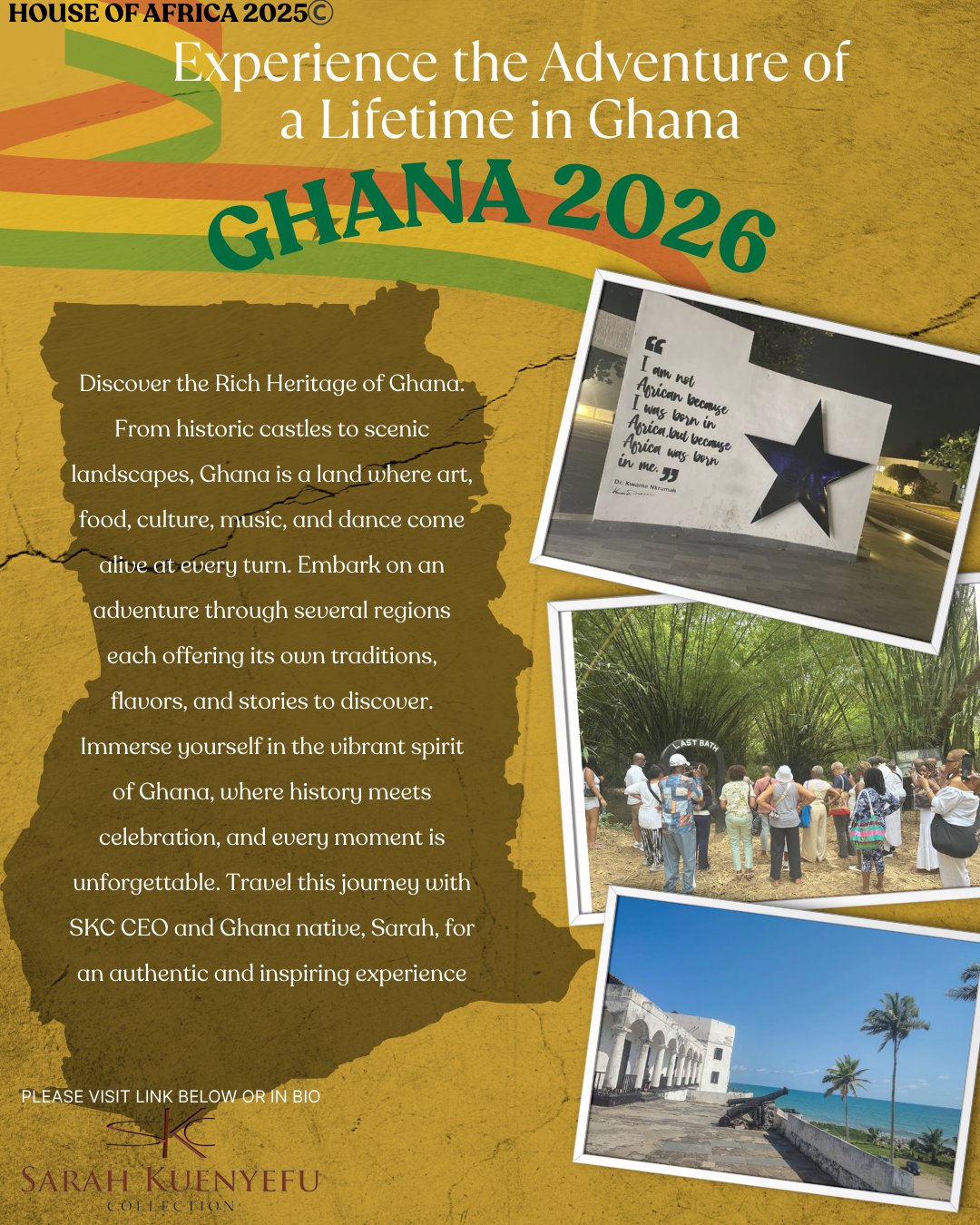 We are going to Ghana NEXT YEAR!