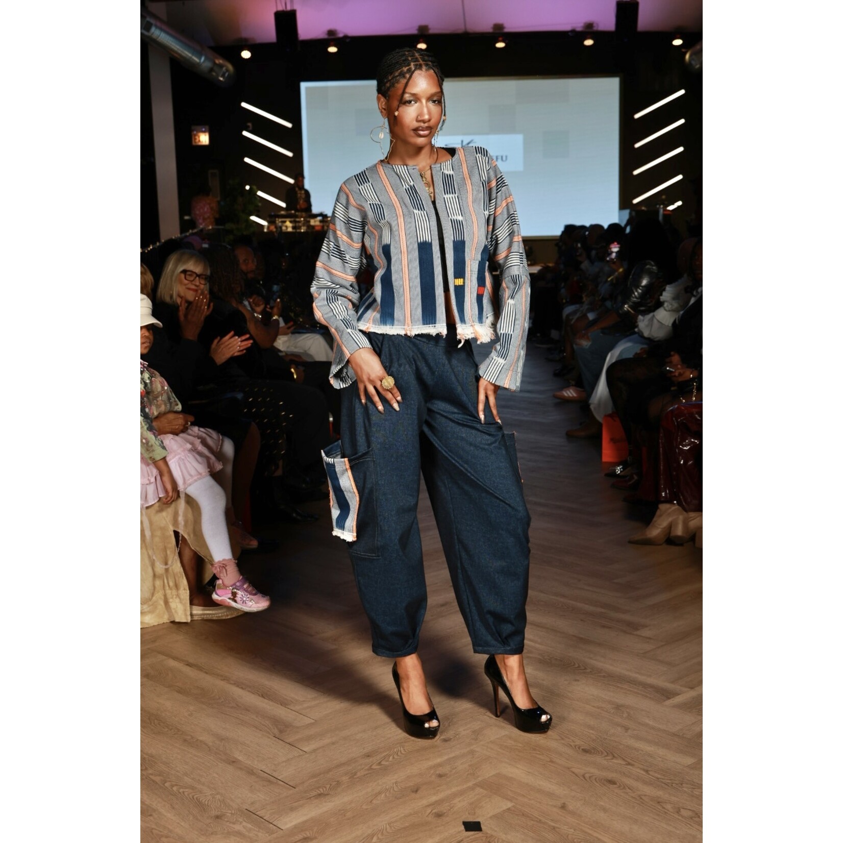 SKC ANTIQUE KENTE Jacket