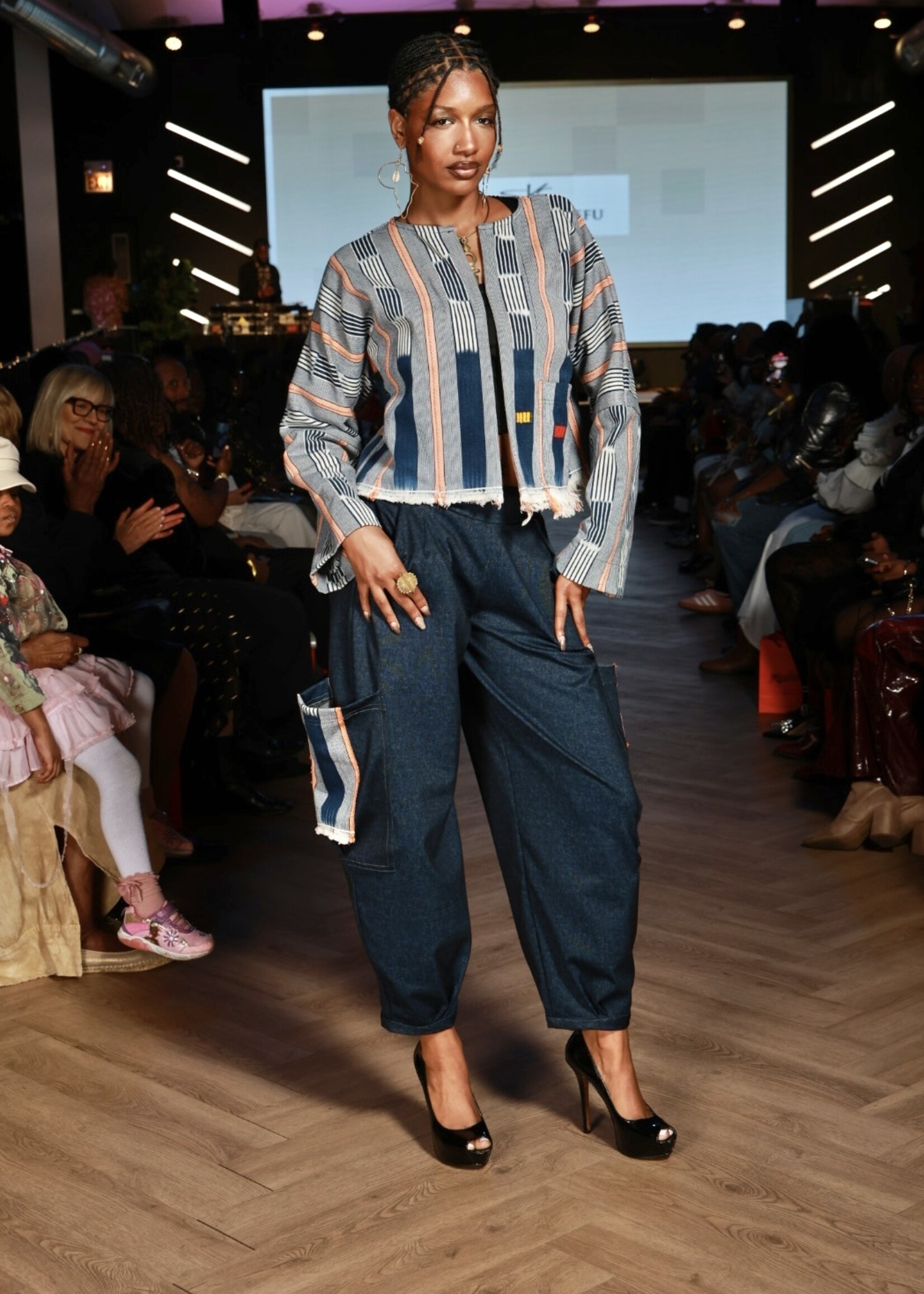 SKC ANTIQUE KENTE Jacket