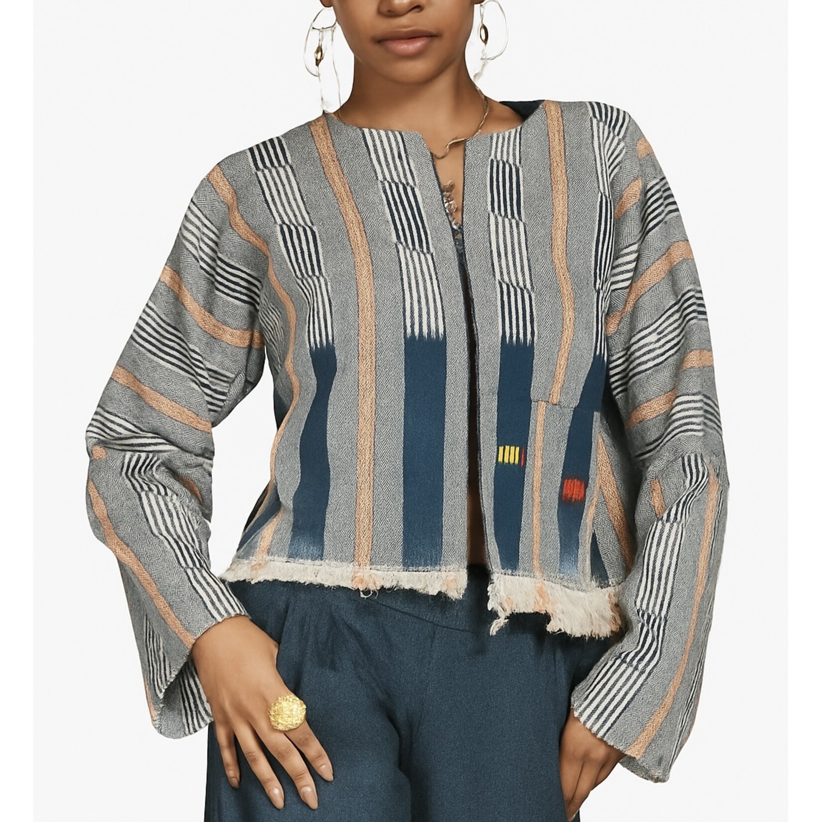 SKC ANTIQUE KENTE Jacket