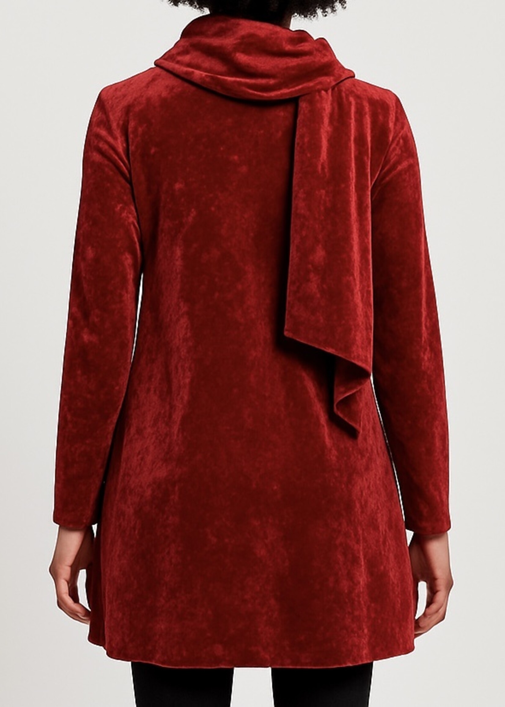 Velvet Tunic Long Sleeves