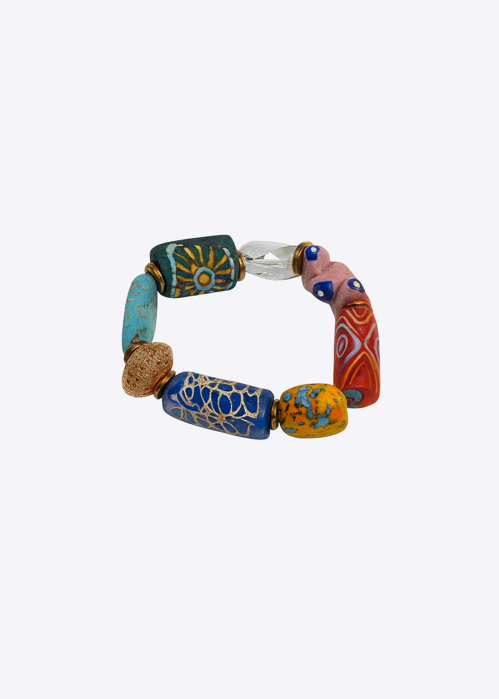 GHANA TRADE BEADS BRACELET