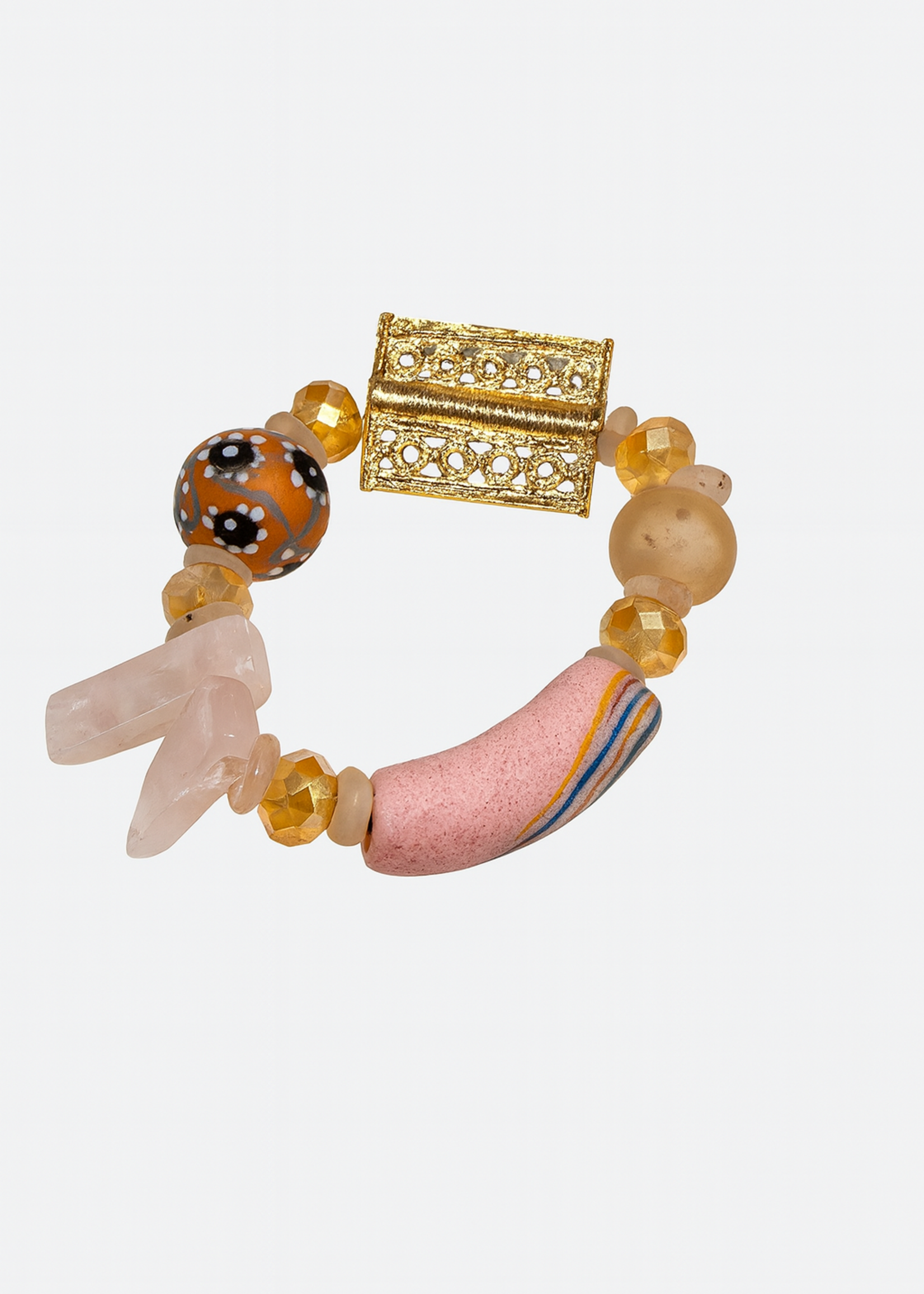 GHANA TRADE BEADS BRACELET