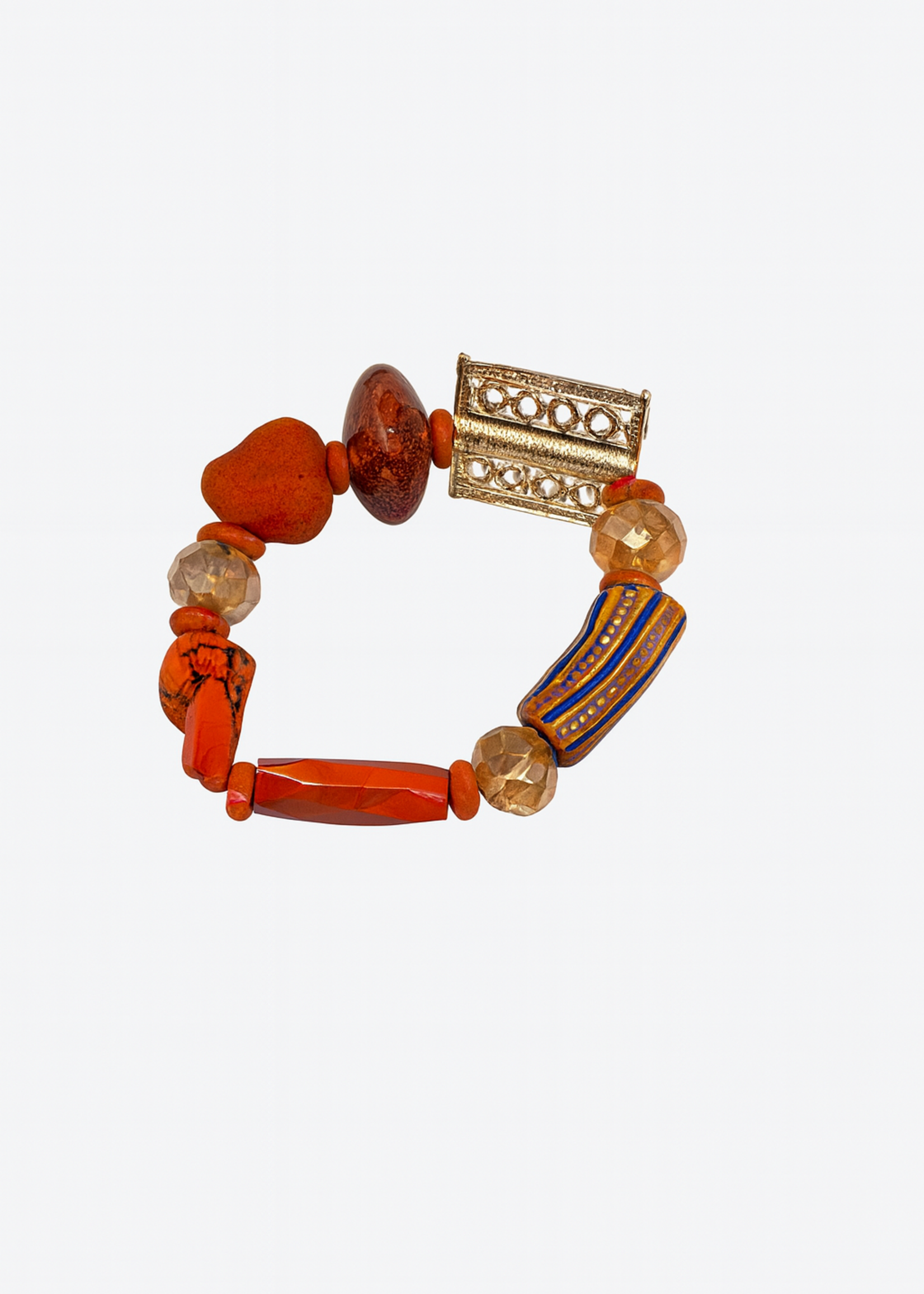 GHANA TRADE BEADS BRACELET