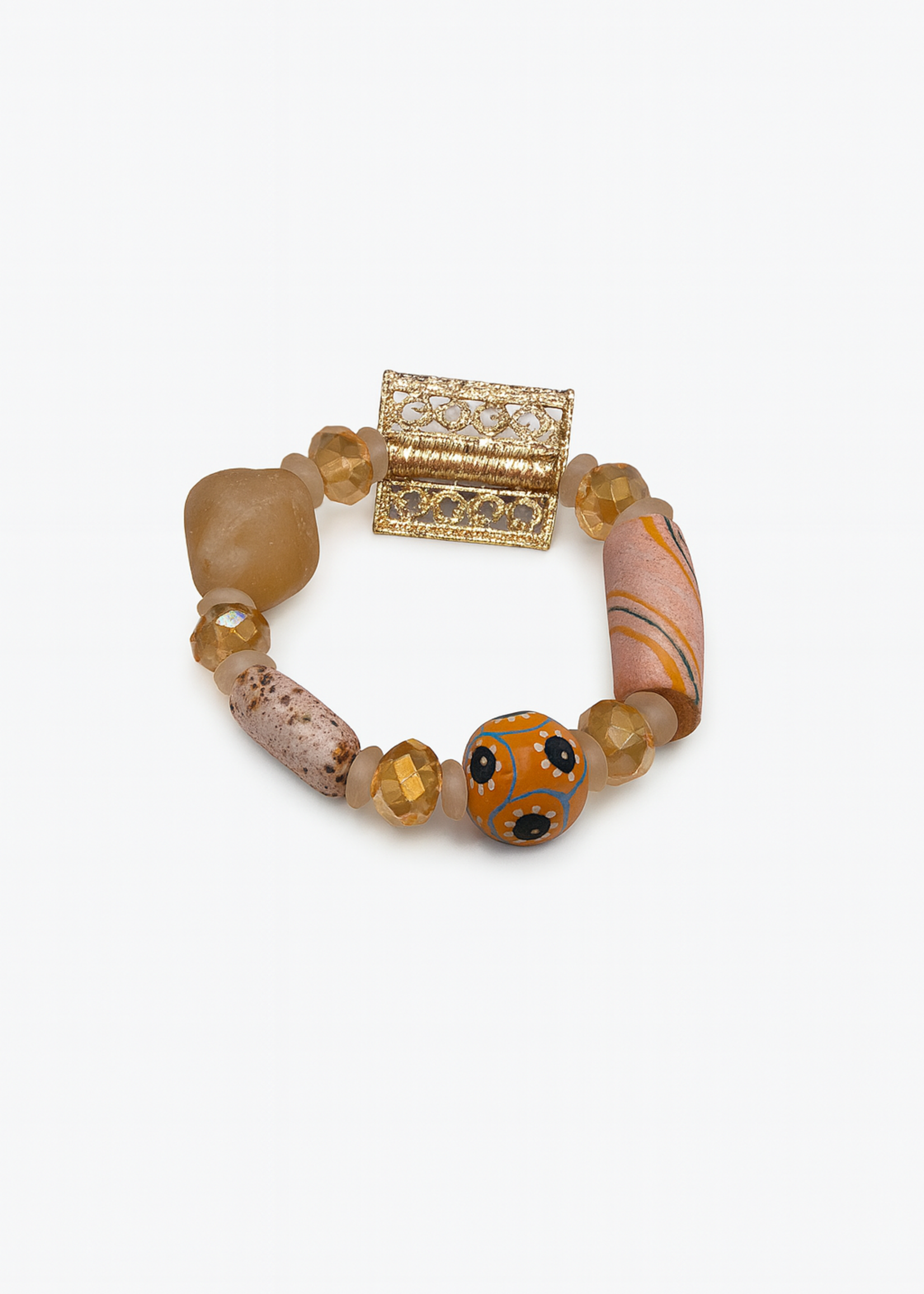 GHANA TRADE BEADS BRACELET