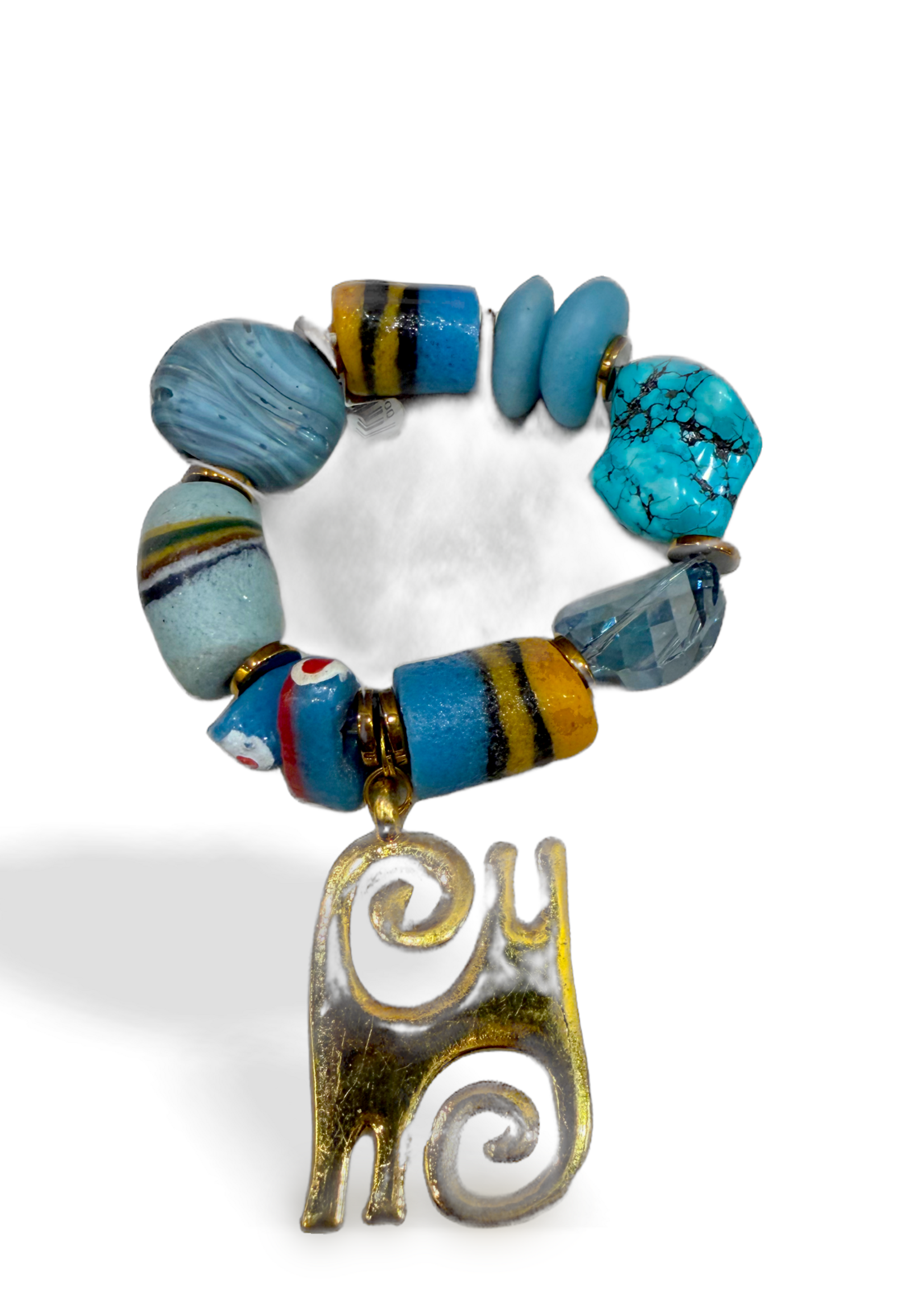 GHANA TRADE BEADS BRACELET