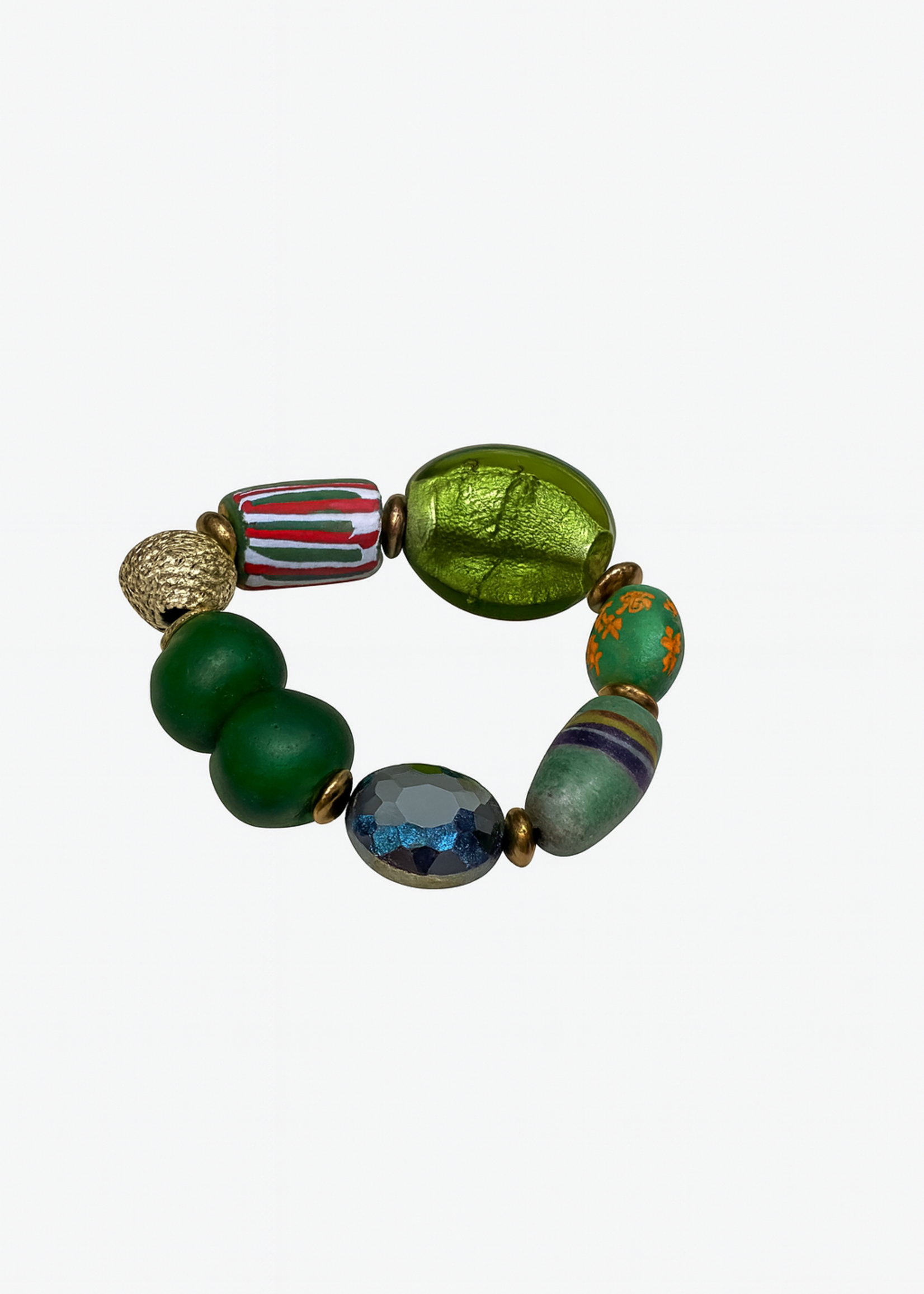 GHANA TRADE BEADS BRACELET