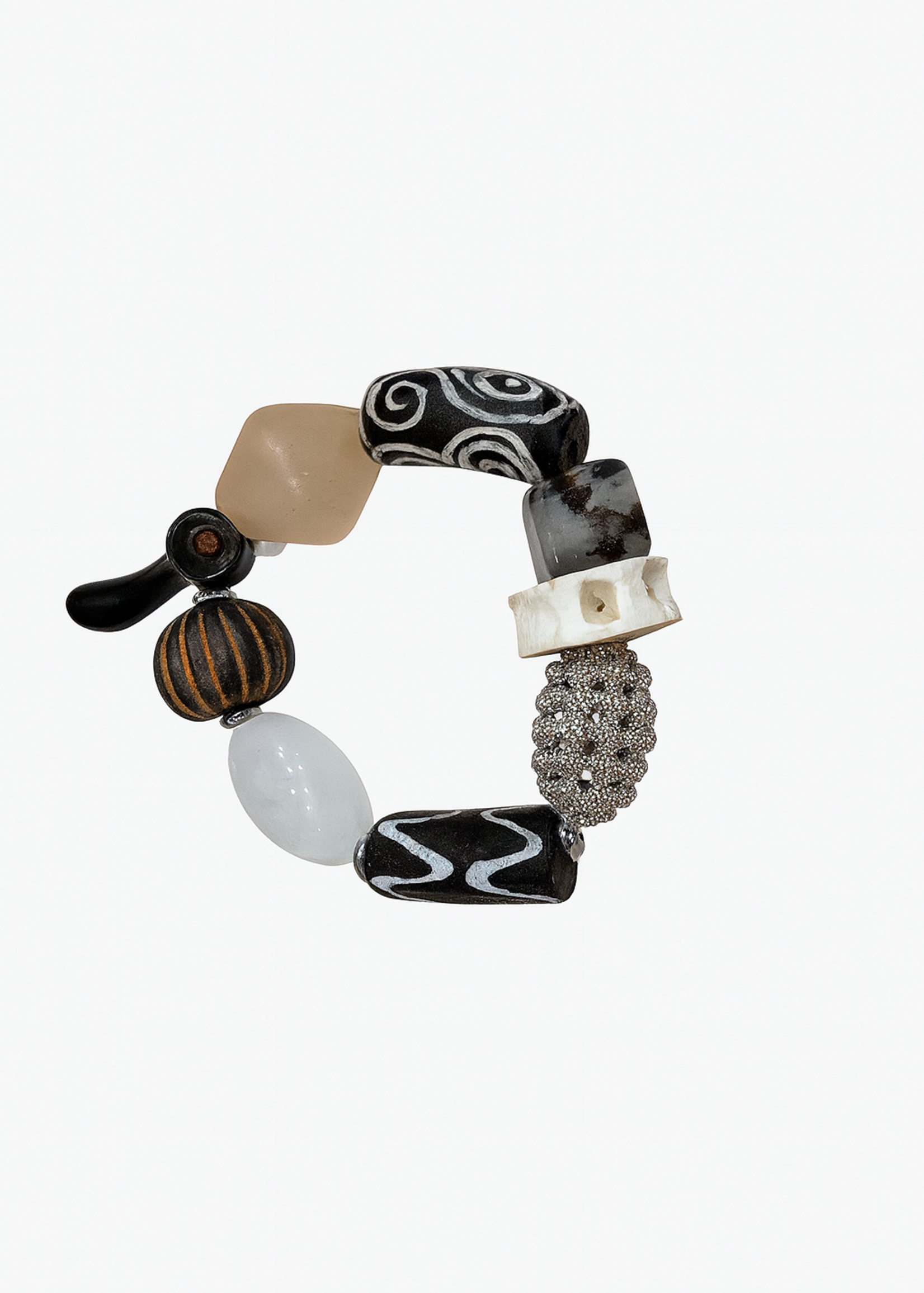 GHANA TRADE BEADS BRACELET