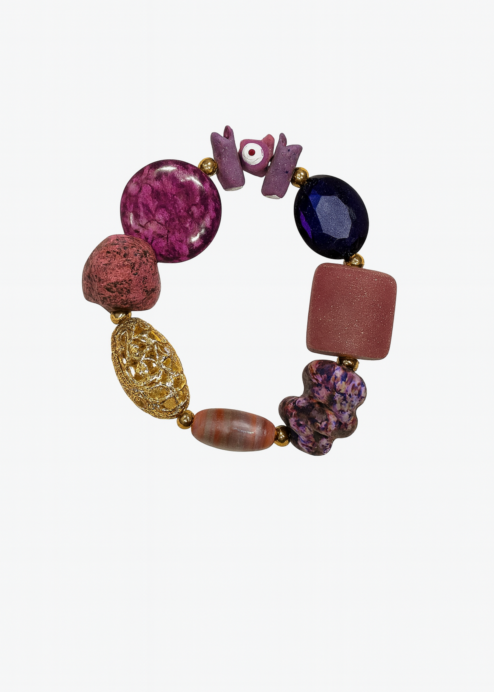 GHANA TRADE BEADS BRACELET