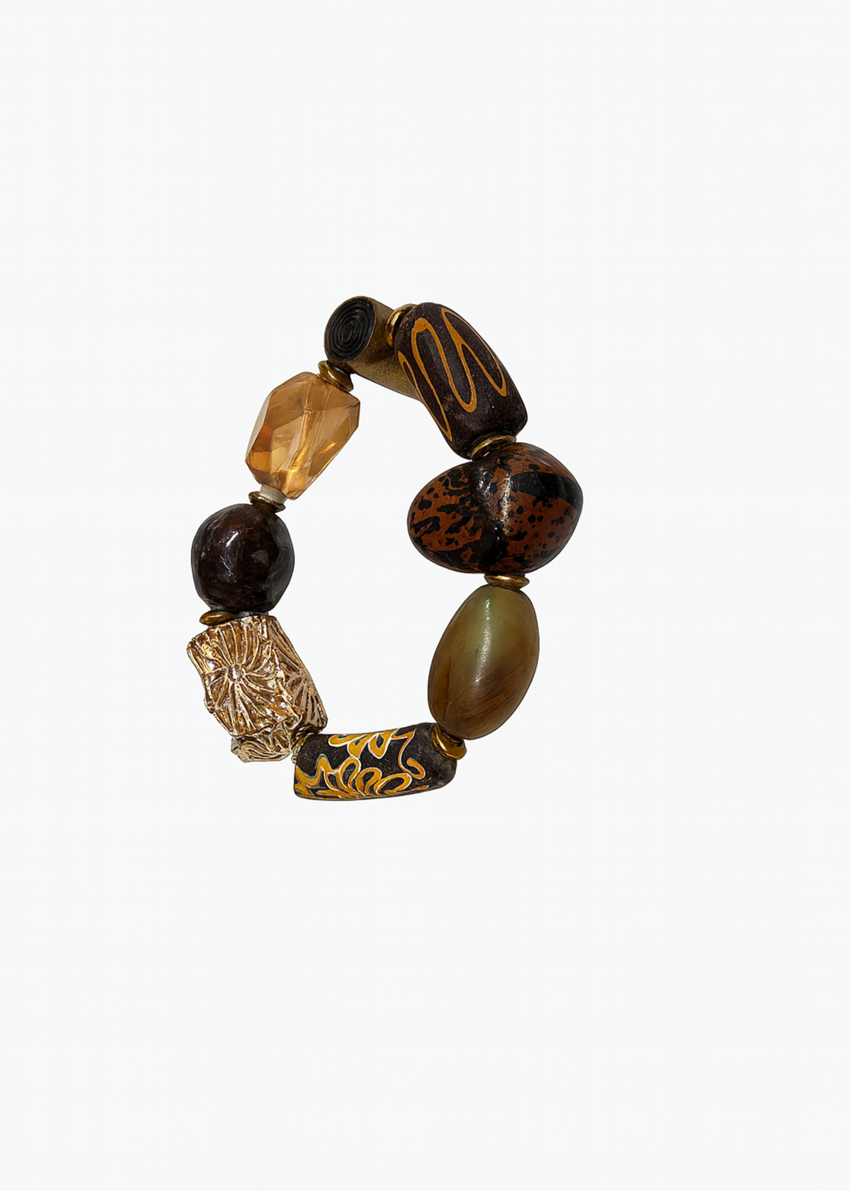 GHANA TRADE BEADS BRACELET