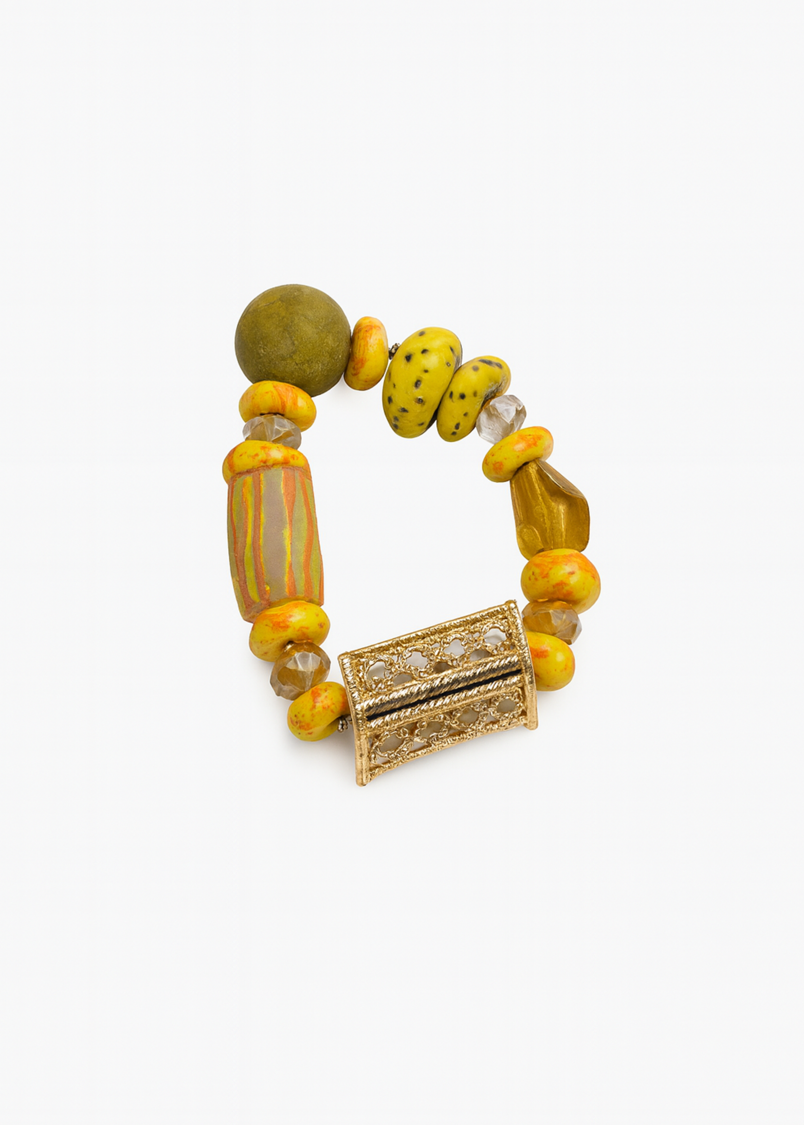 GHANA TRADE BEADS BRACELET