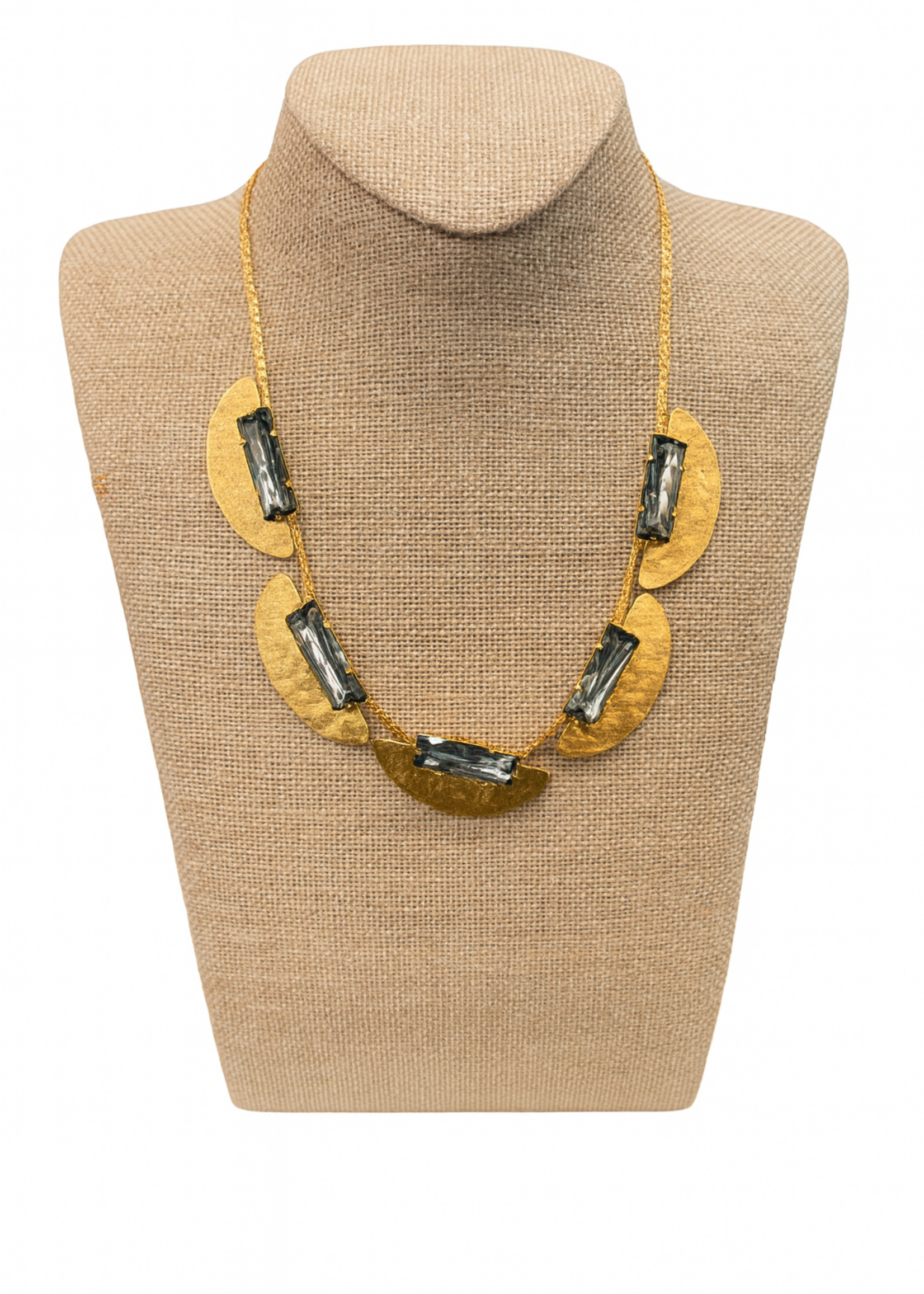 OPHELIA NECKLACE Smoke Grey