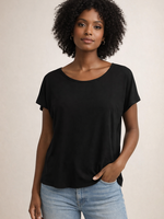 W SHIRT CAP SLEEVES (Couture Jersey)