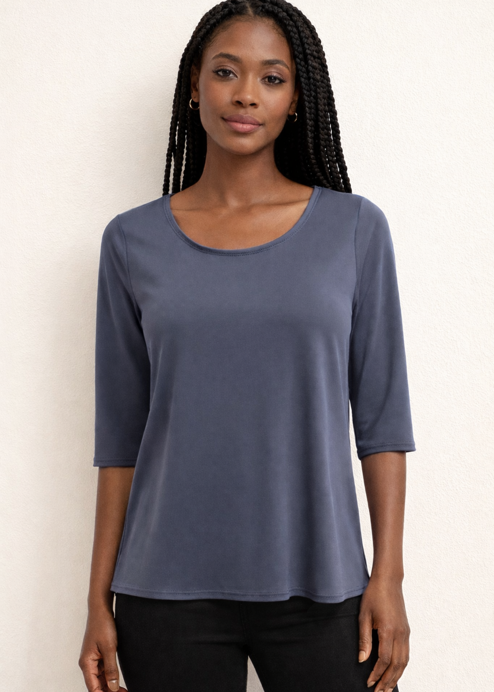 W SHIRT CAP SLEEVES (Couture Jersey)