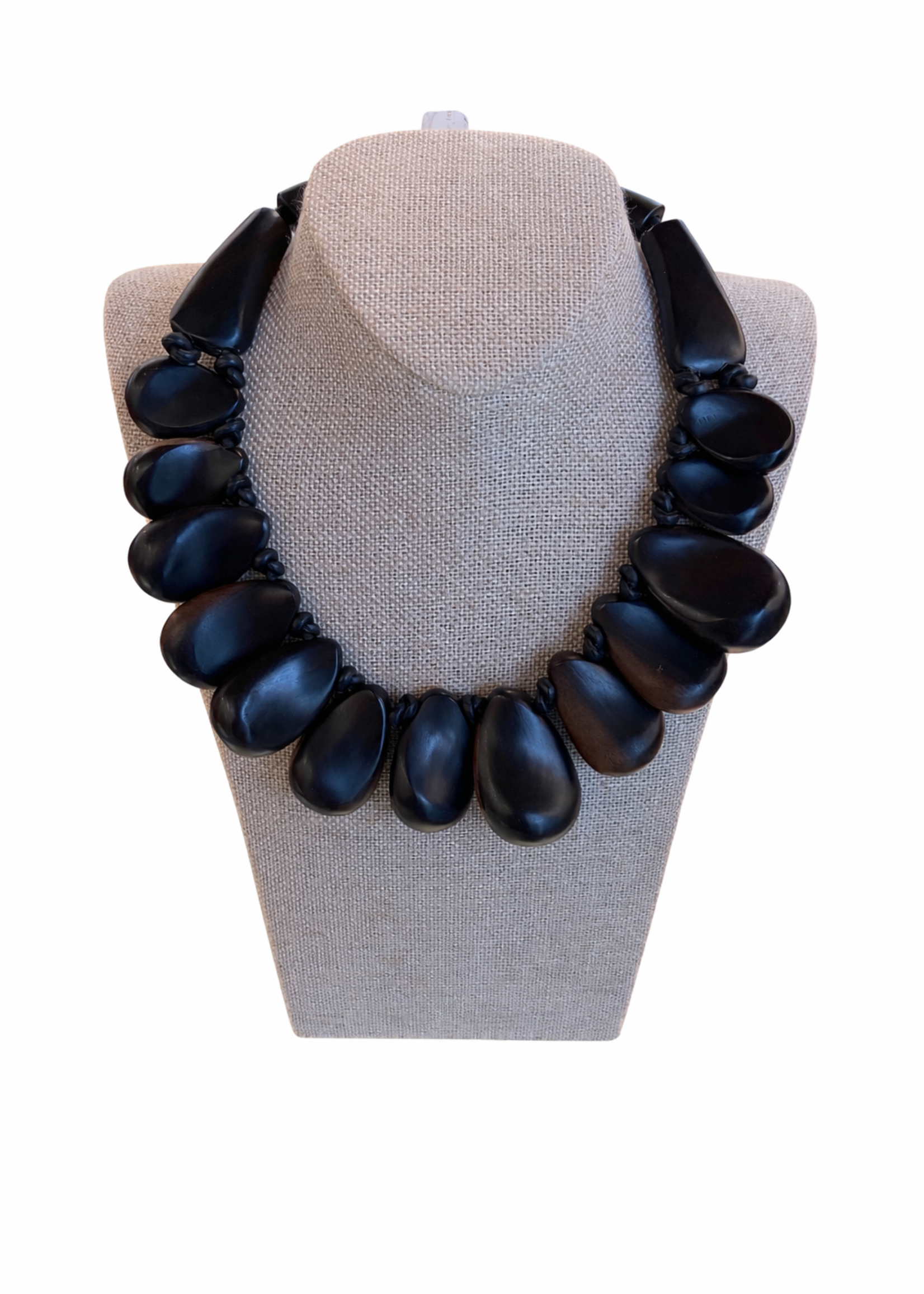 EBONY WOOD NECKLACE