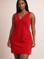 Sleeveless Neoprene Dress