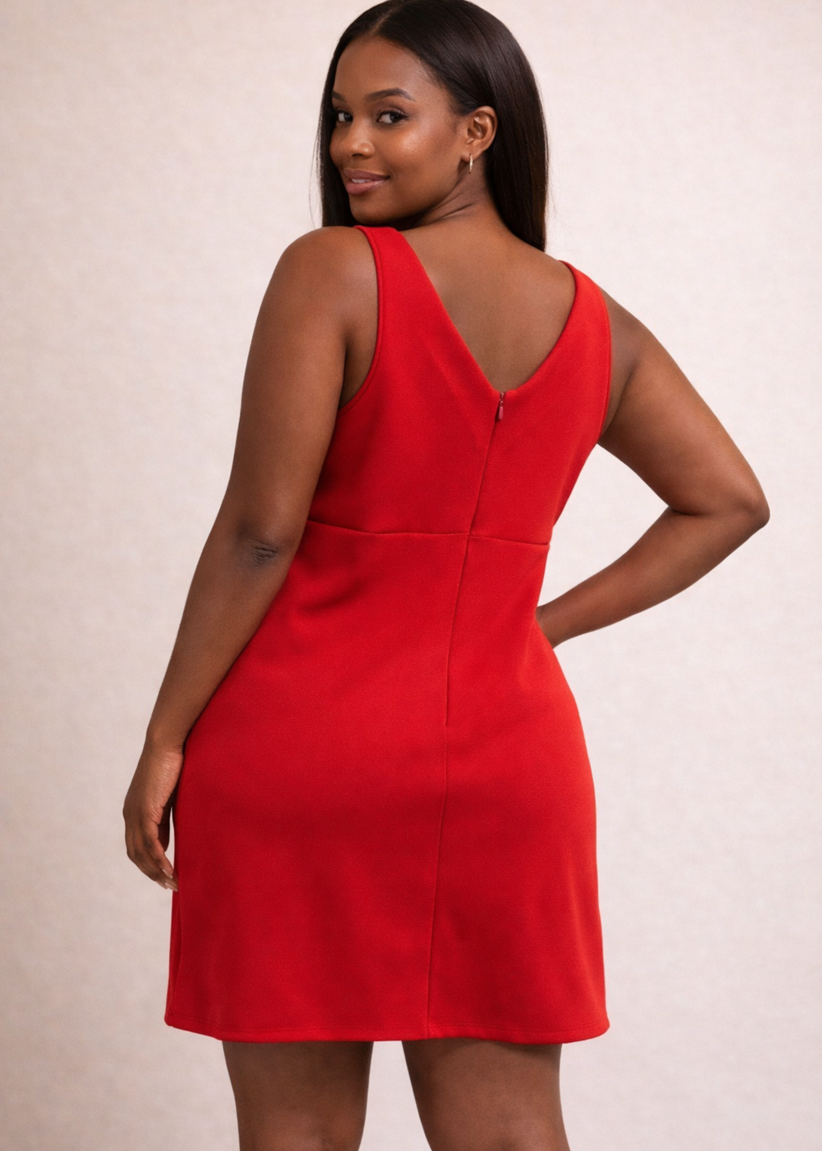 Sleeveless Neoprene Dress