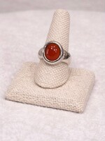 Orange Onyx Ring