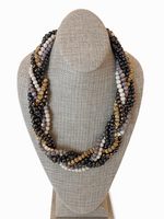 HANDMADE SWAZI BRAIDED NECKLACE
