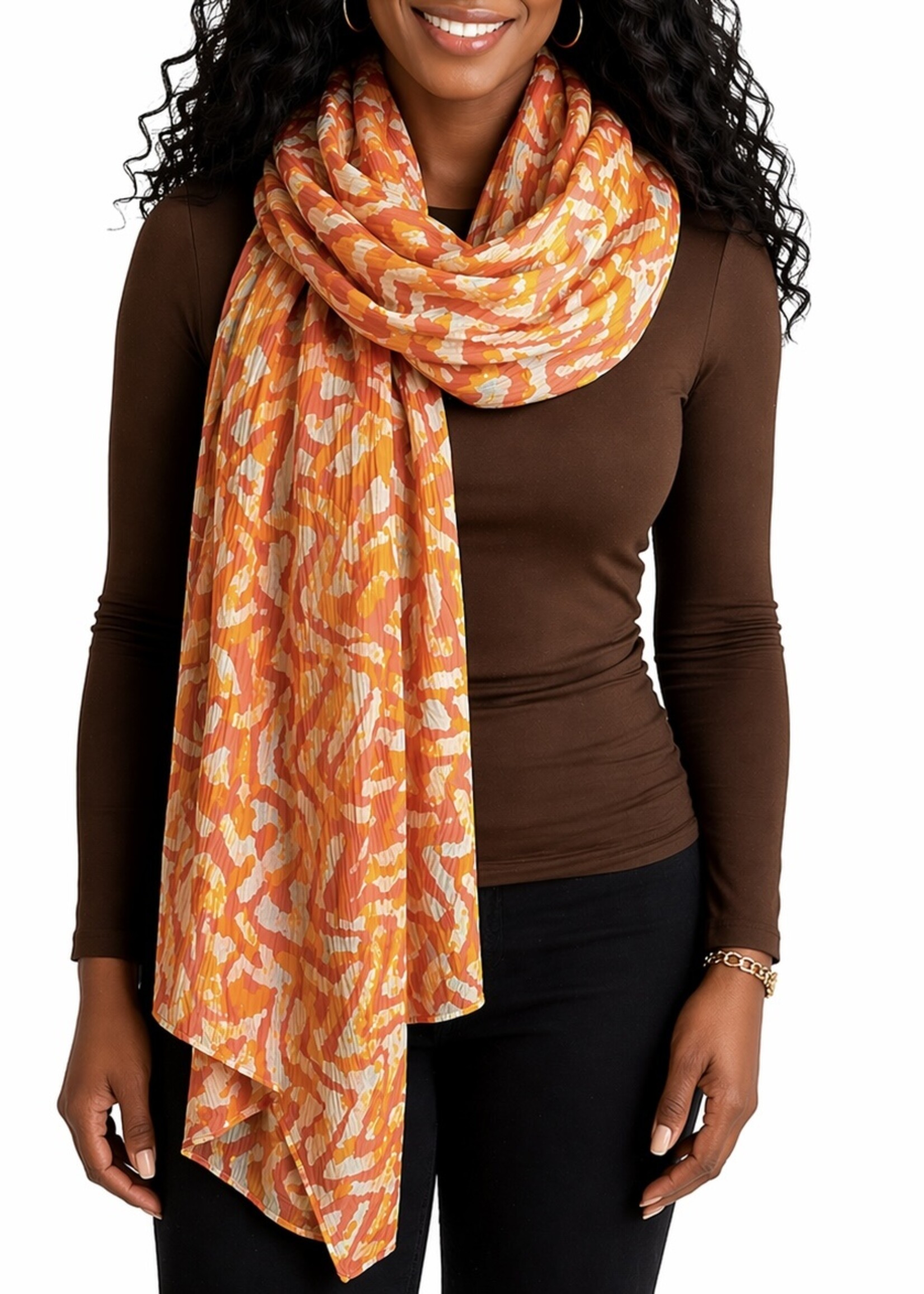 BATIK 100% SILK SCARF