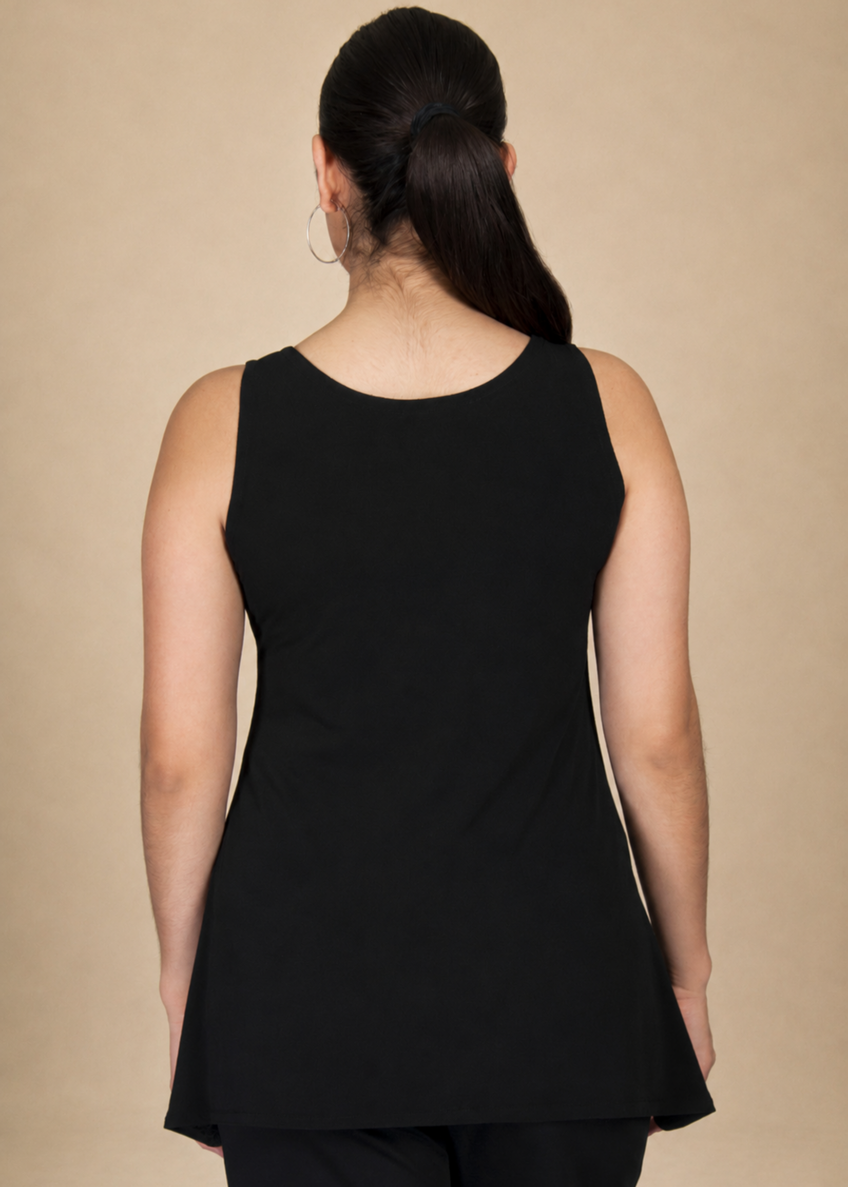 SARAH KUENYEFU W SHIRT SLEEVELESS/BAMBOO KNIT