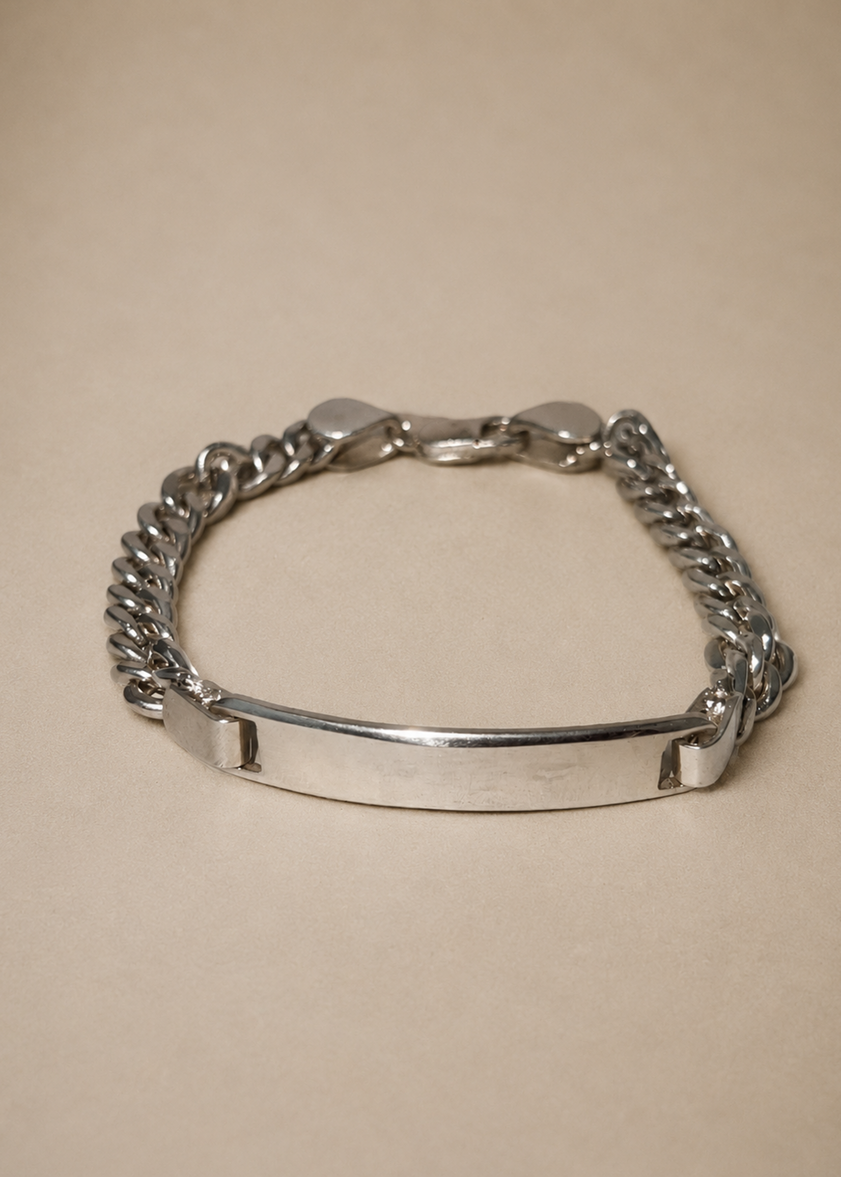 SILVER LINK BRACELET 20G