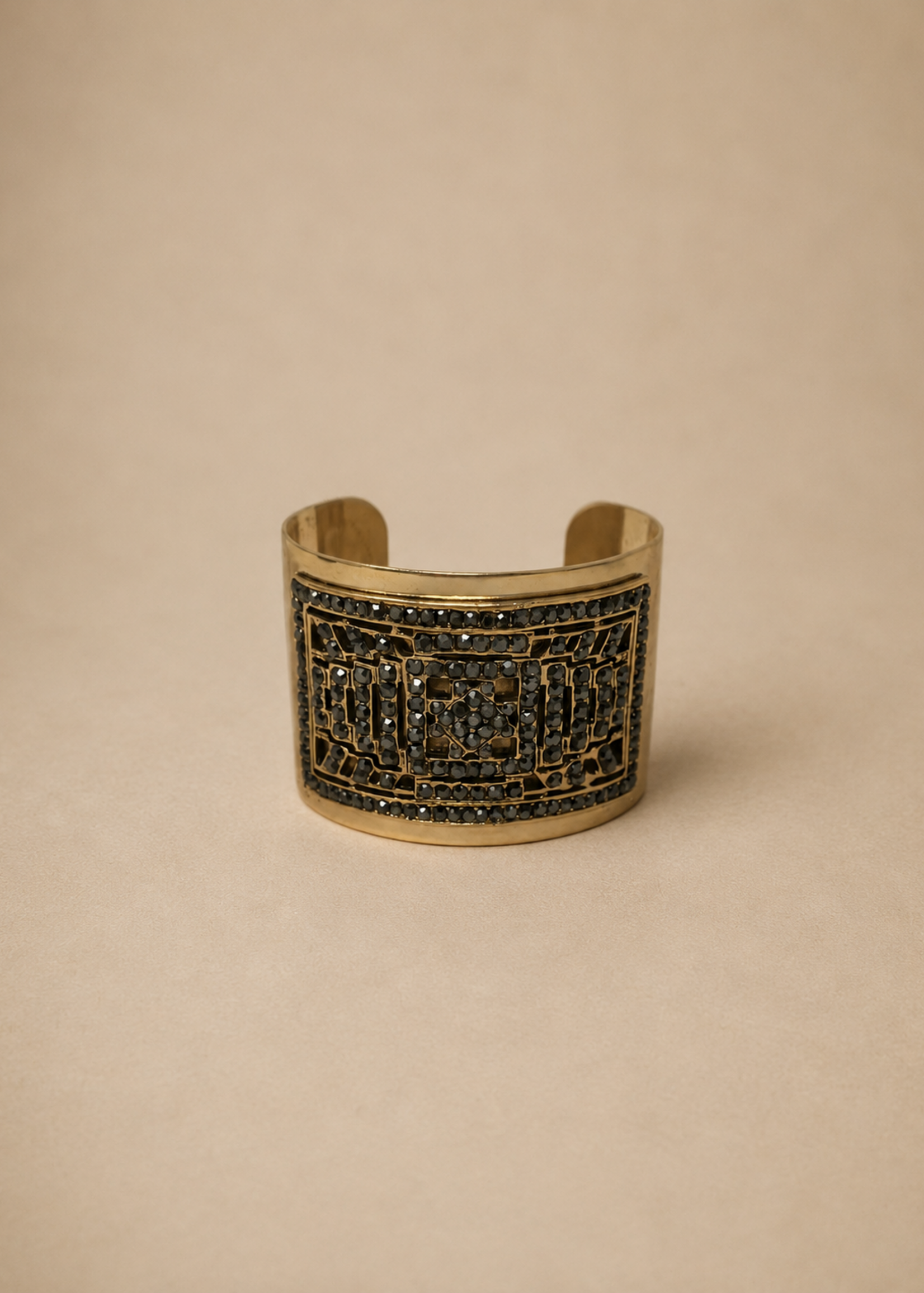 HEMATITE GOLD BRACELET