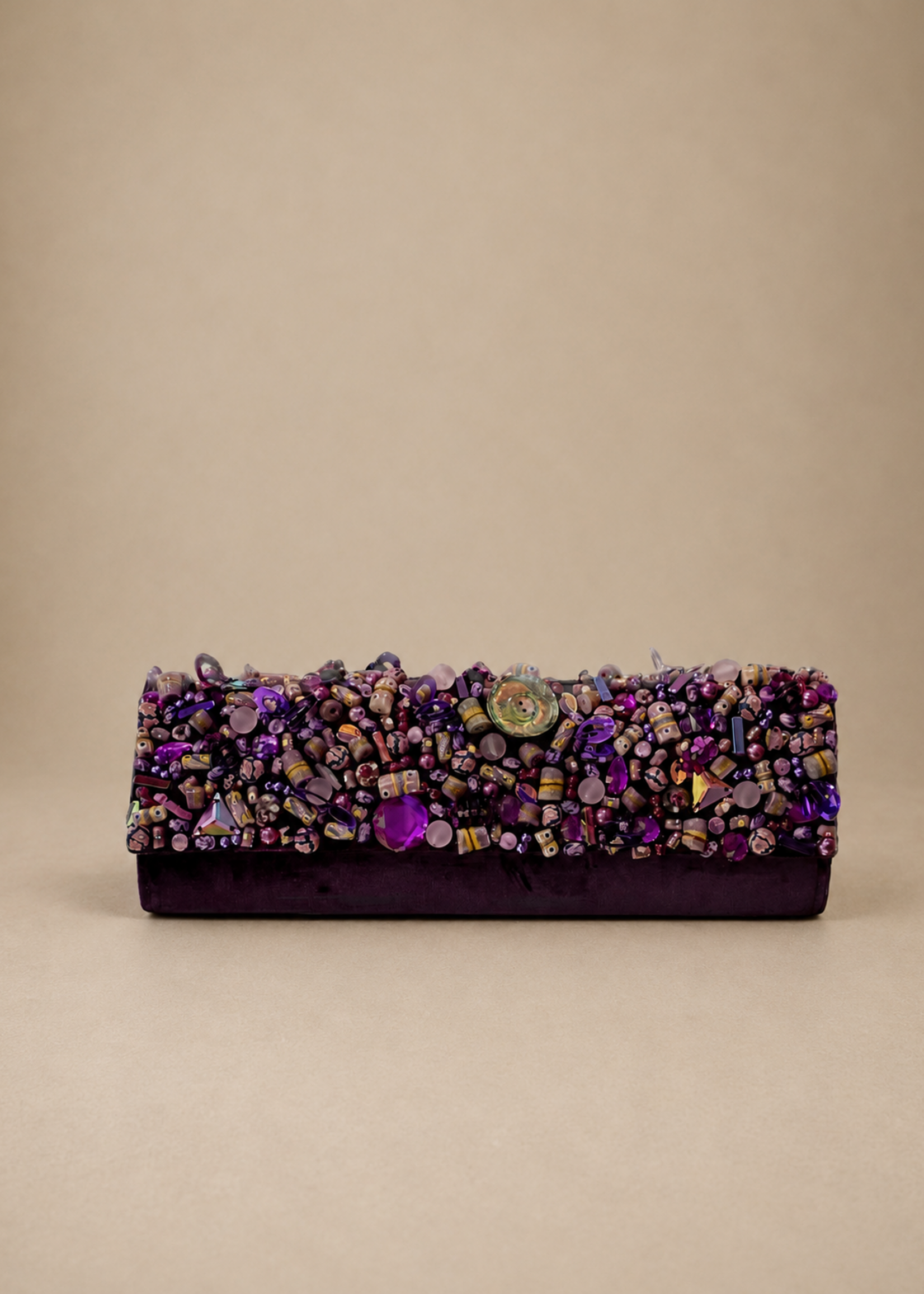 Long Beaded Clutch
