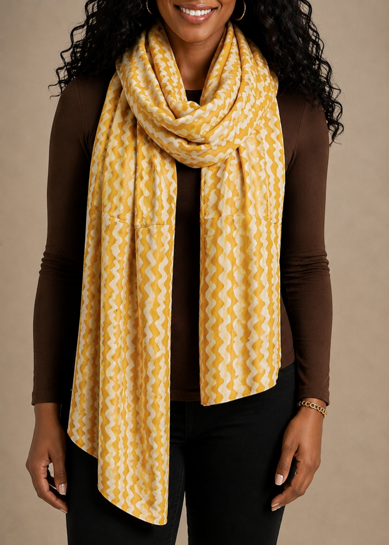 BATIK 100% SILK SCARF