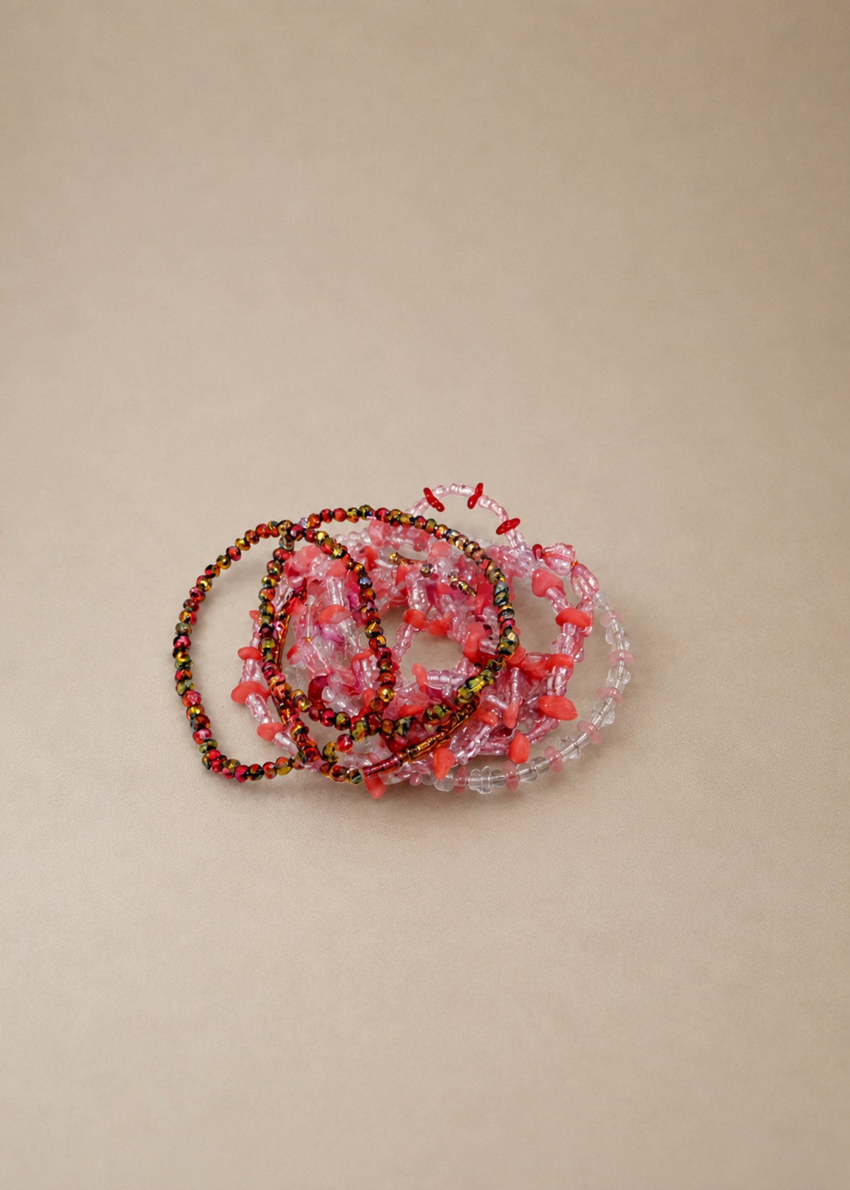 Beaded Bracelet Stack