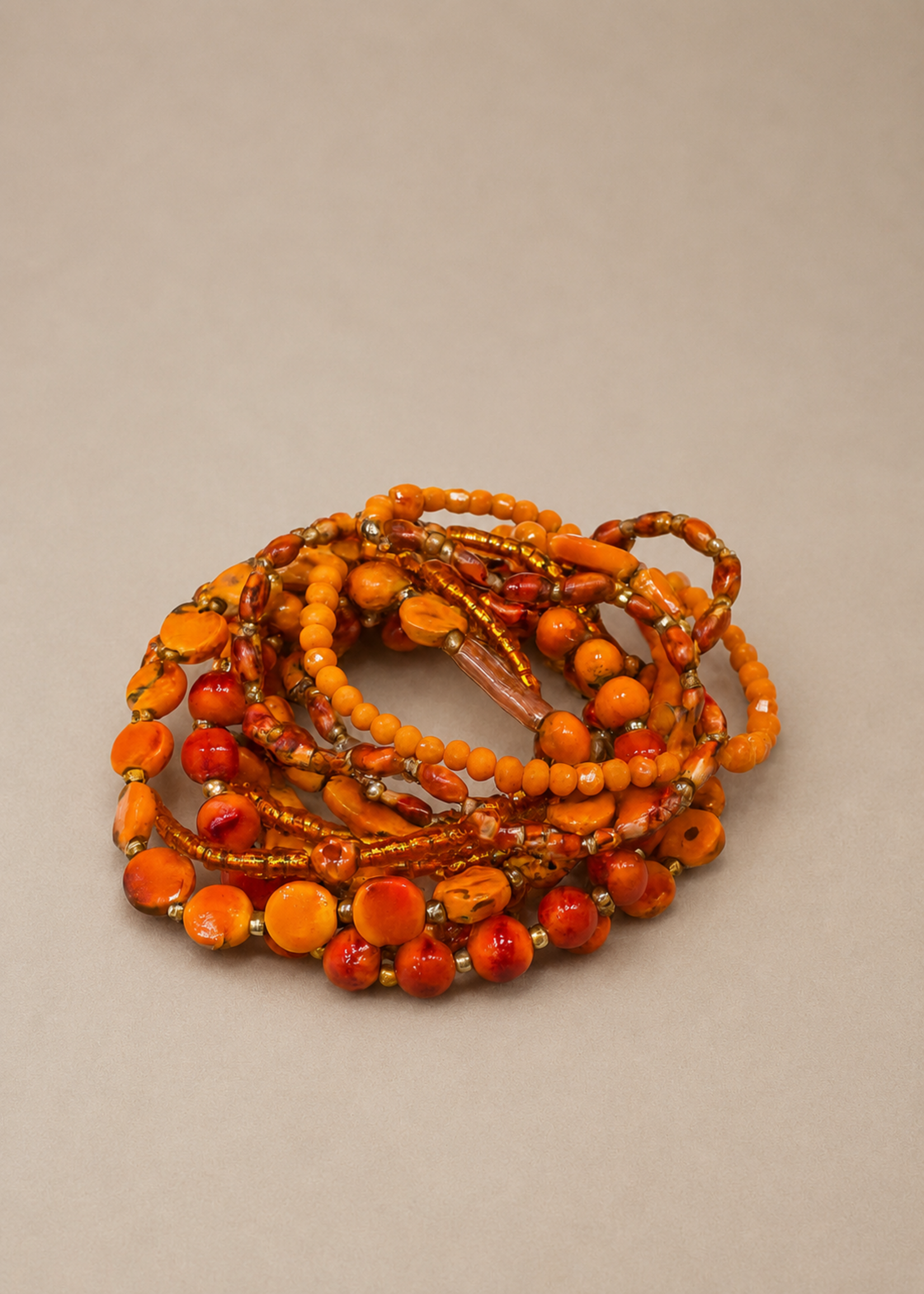 Beaded Bracelet Stack