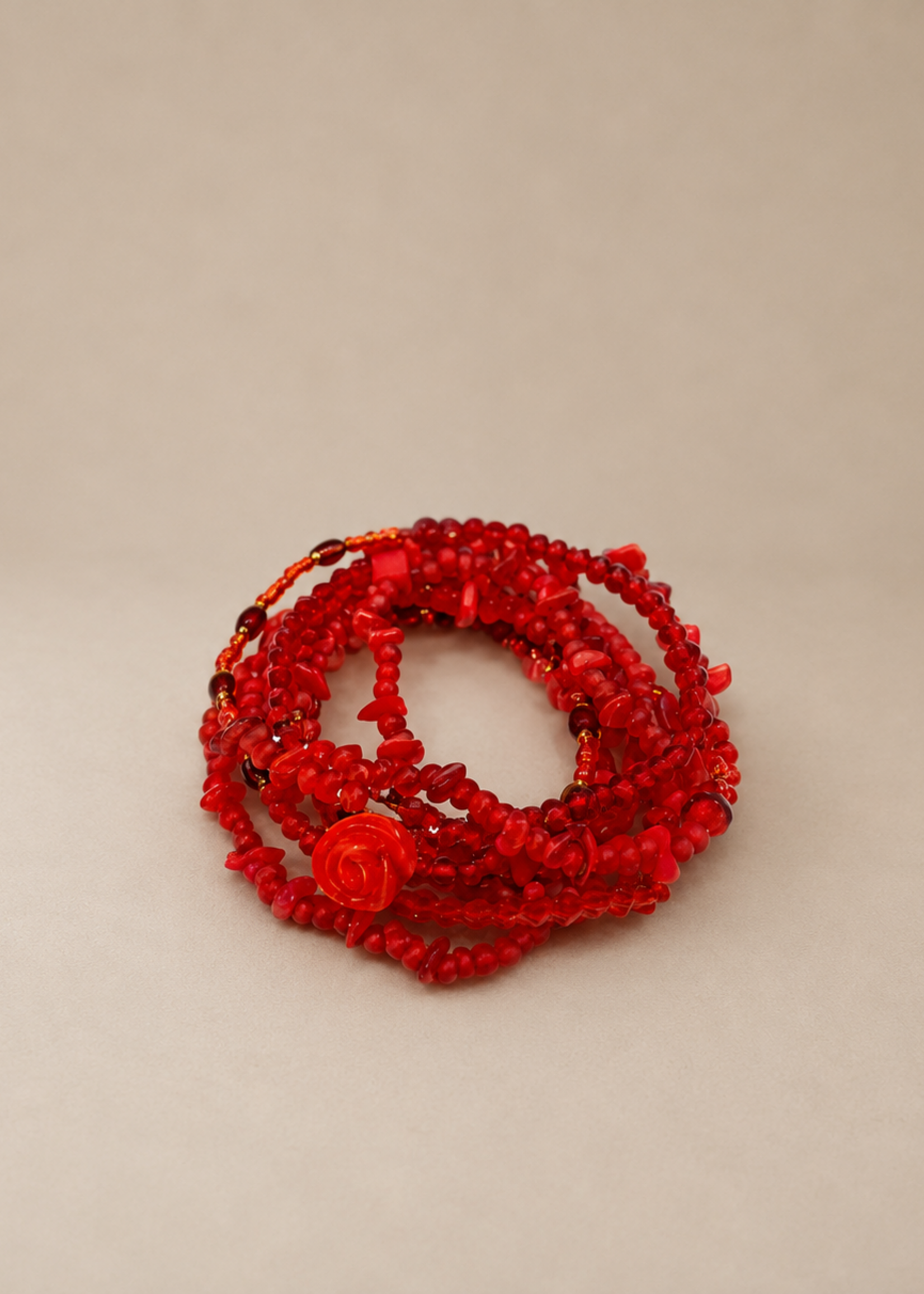 Beaded Bracelet Stack