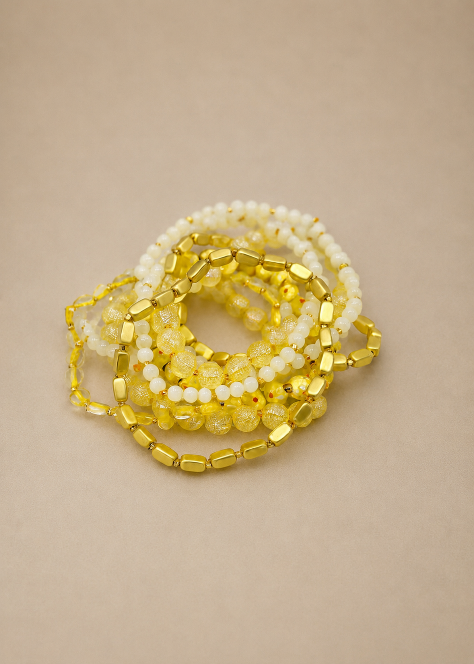 Beaded Bracelet Stack