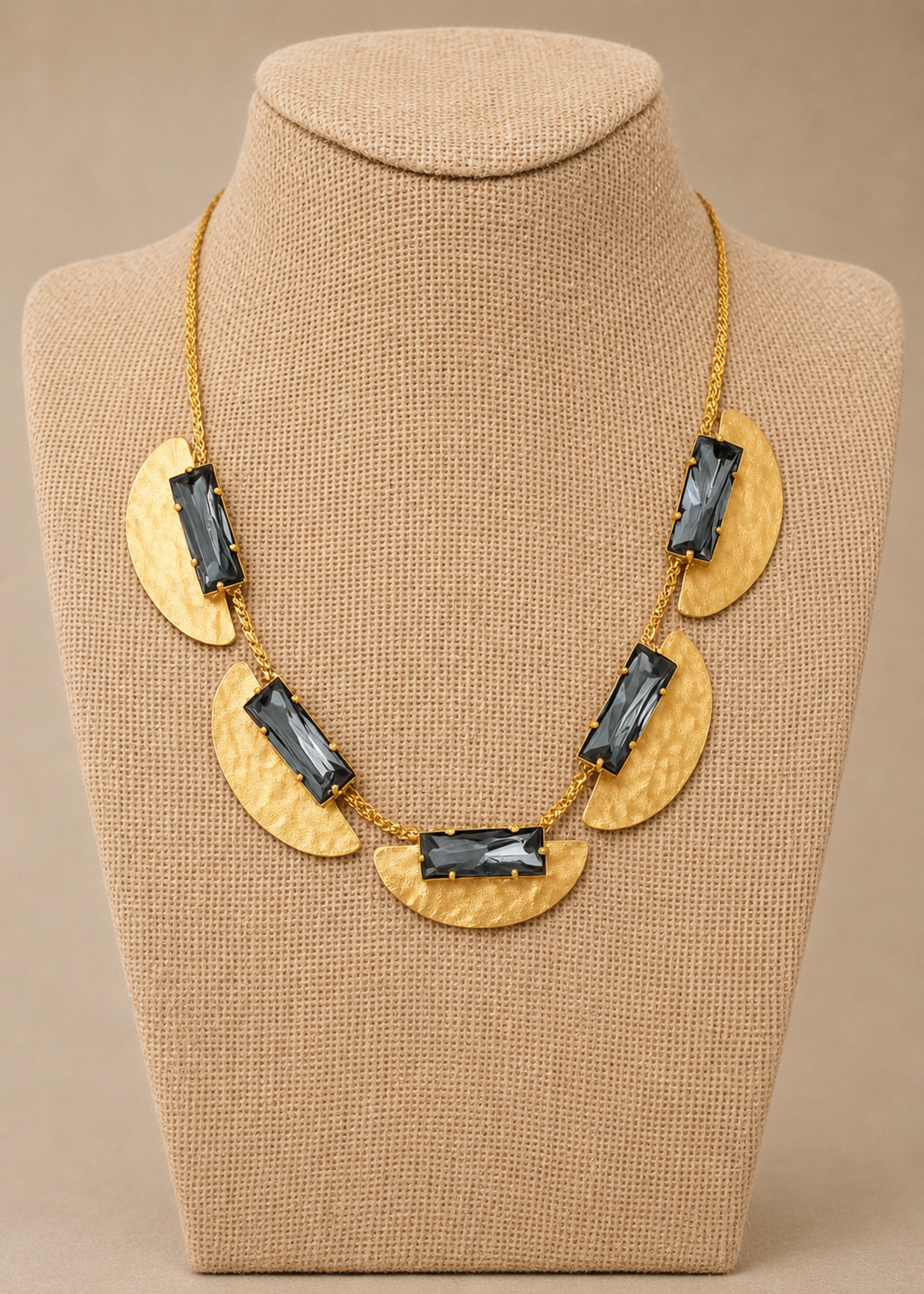 OPHELIA NECKLACE Smoke Grey