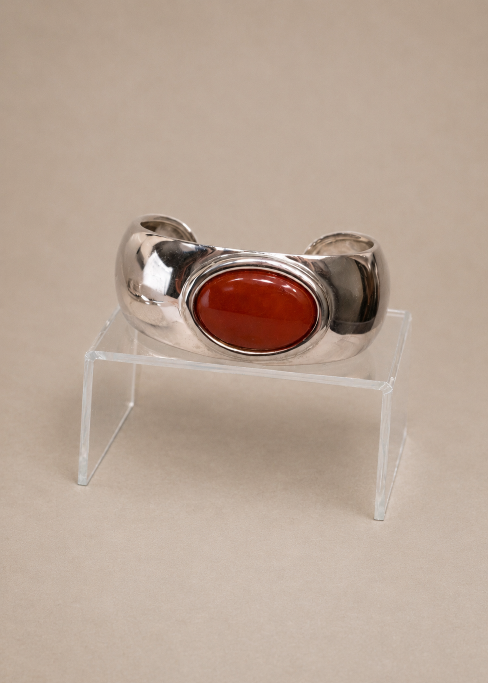Orange Onyx Cuff