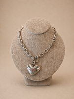 HEART LINK NECKLACE