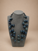 SKC 3 TIERED BEADED NECKLACE