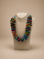 MULTI BEAD ANKARA NECKLACE