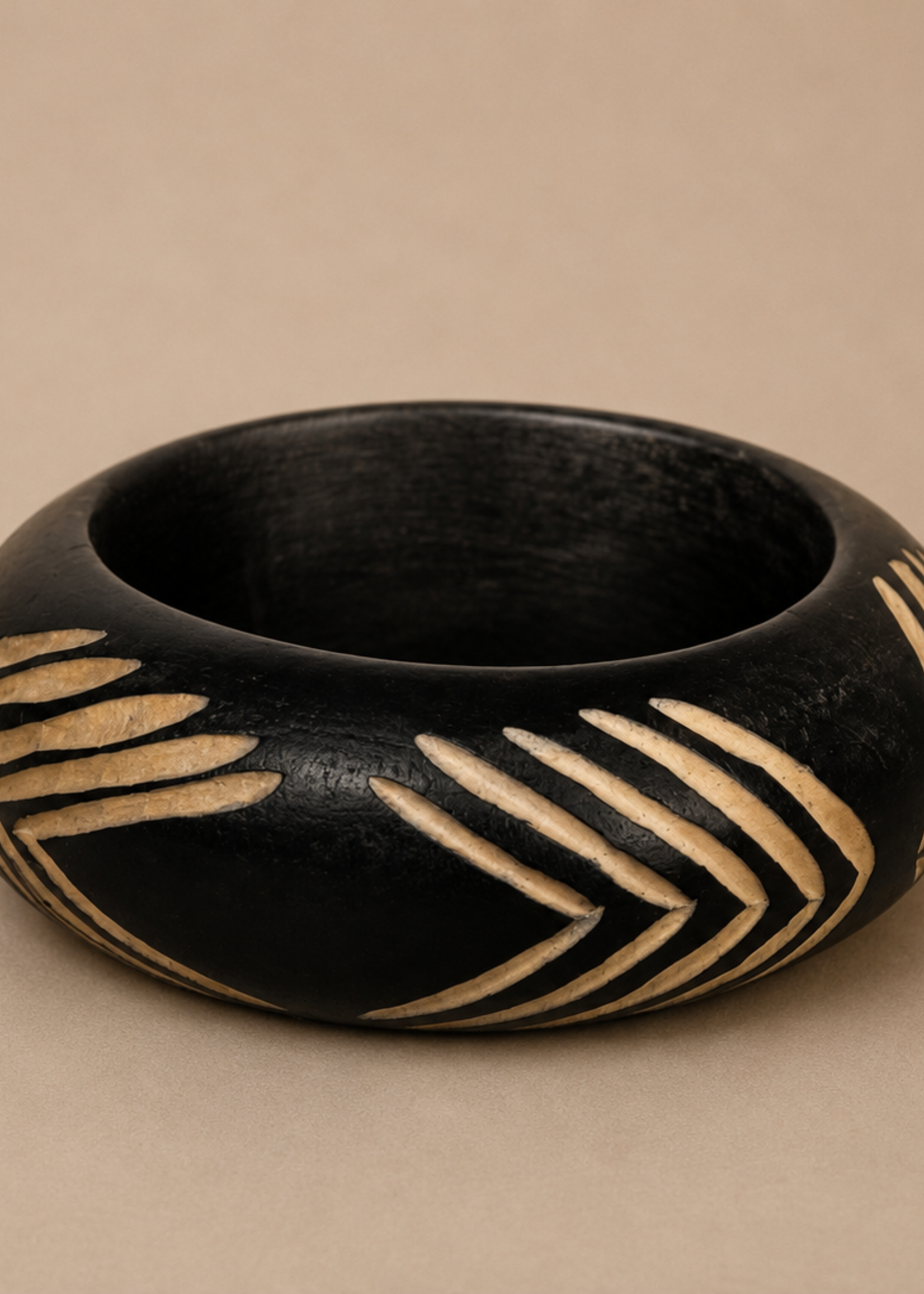 SKC LARGE WOODEN BANGLE