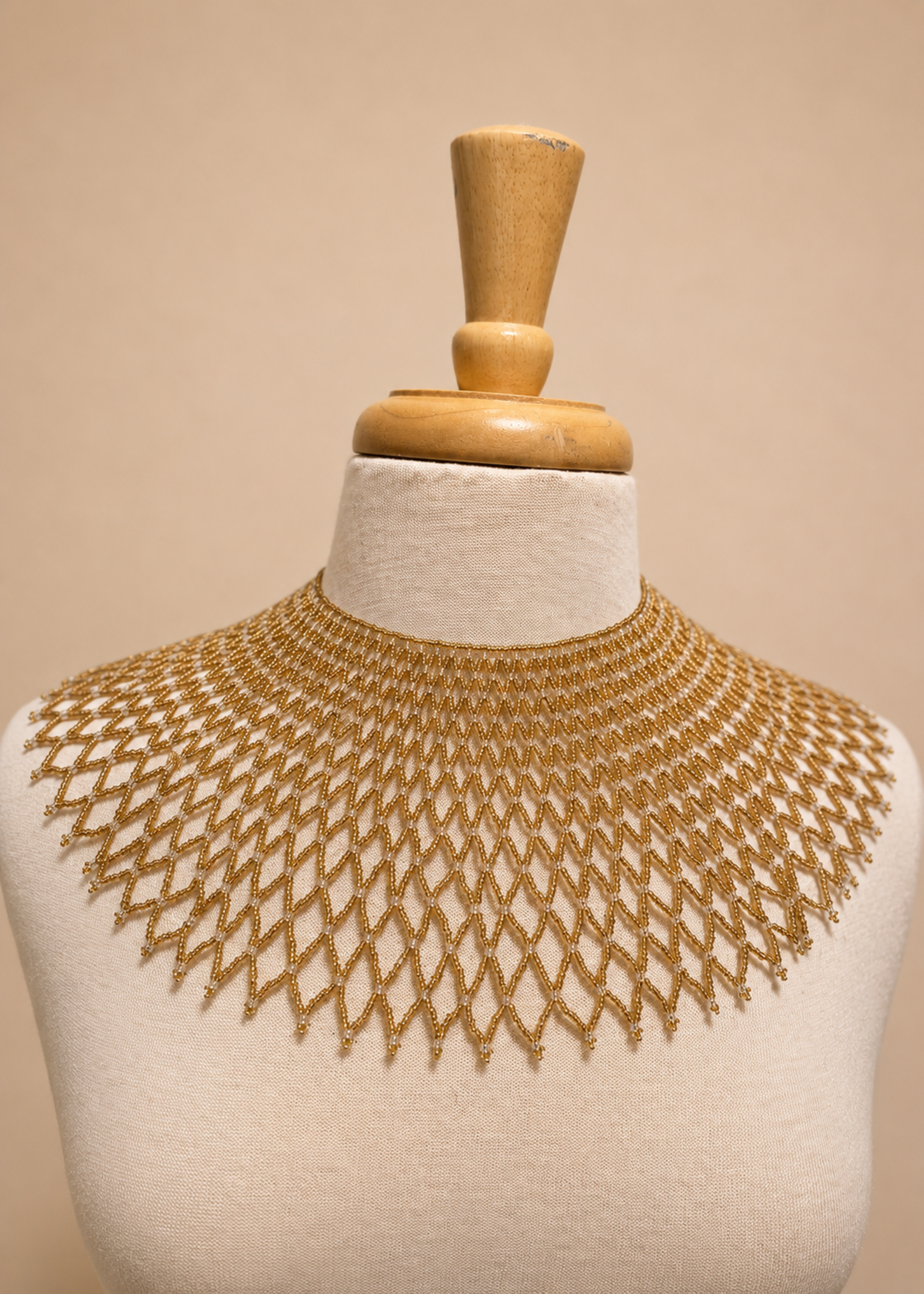 SKC WIDE ZULU COLLAR NECKLACE