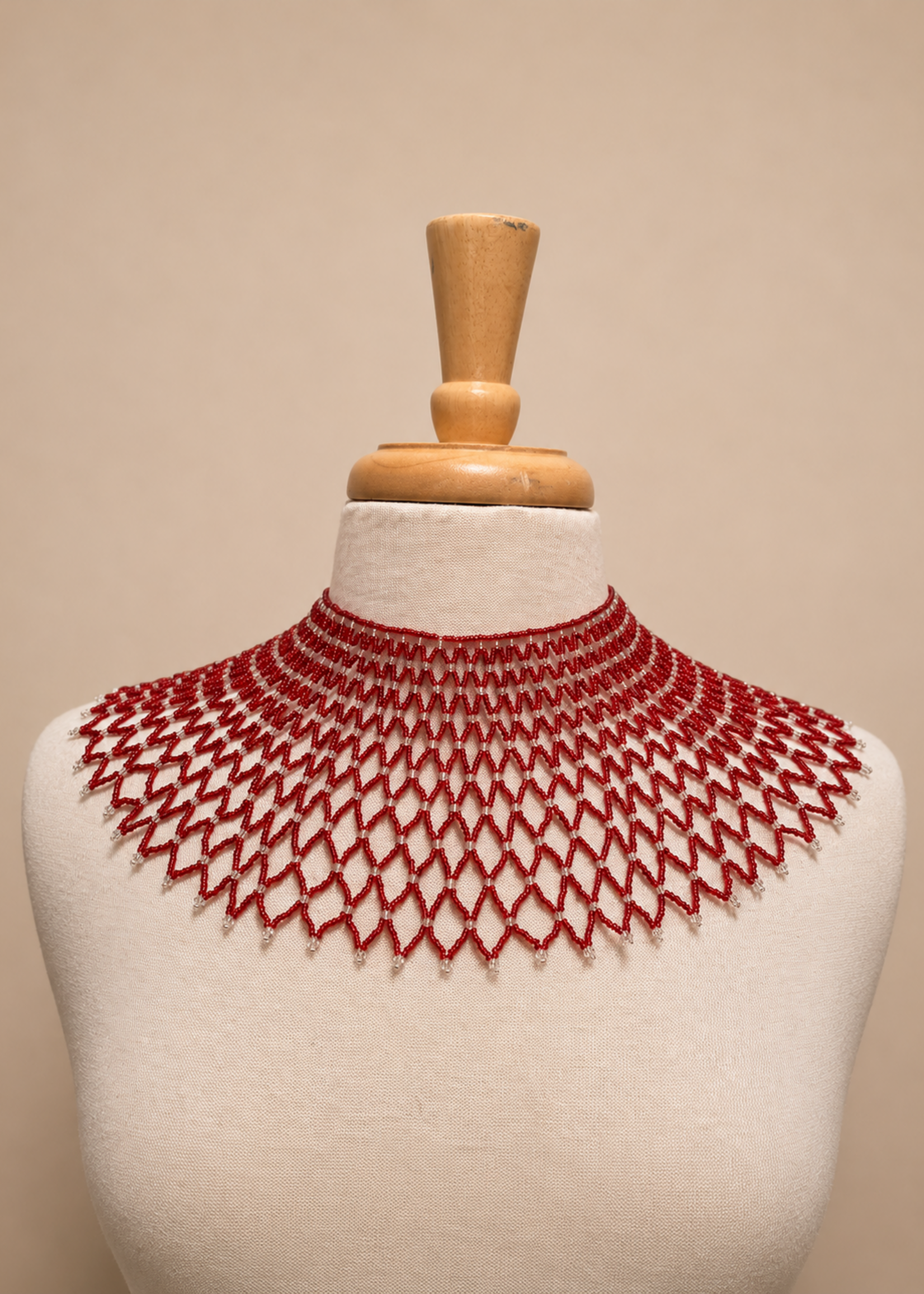 SKC WIDE ZULU COLLAR NECKLACE