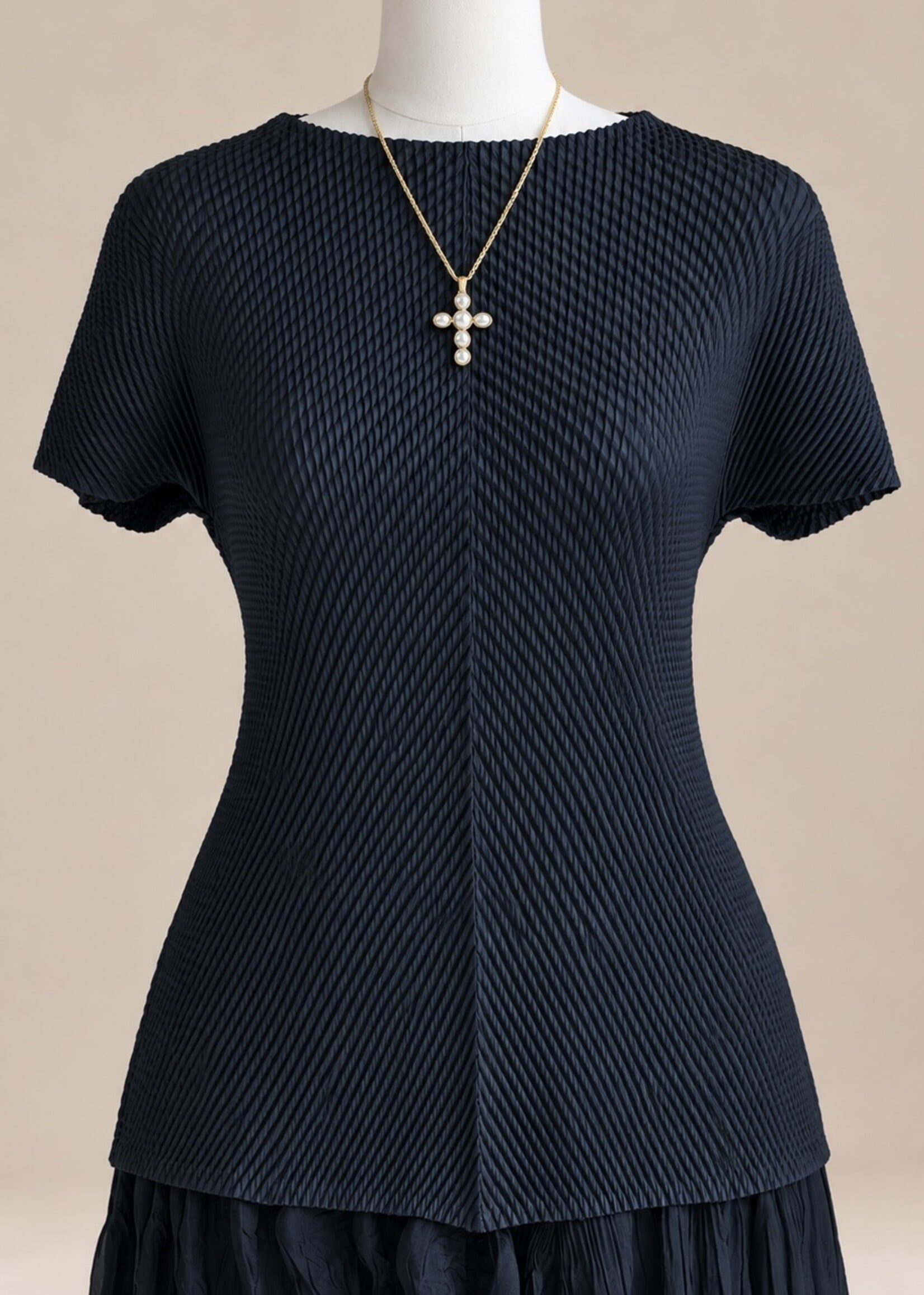 Funnel Neck Top
