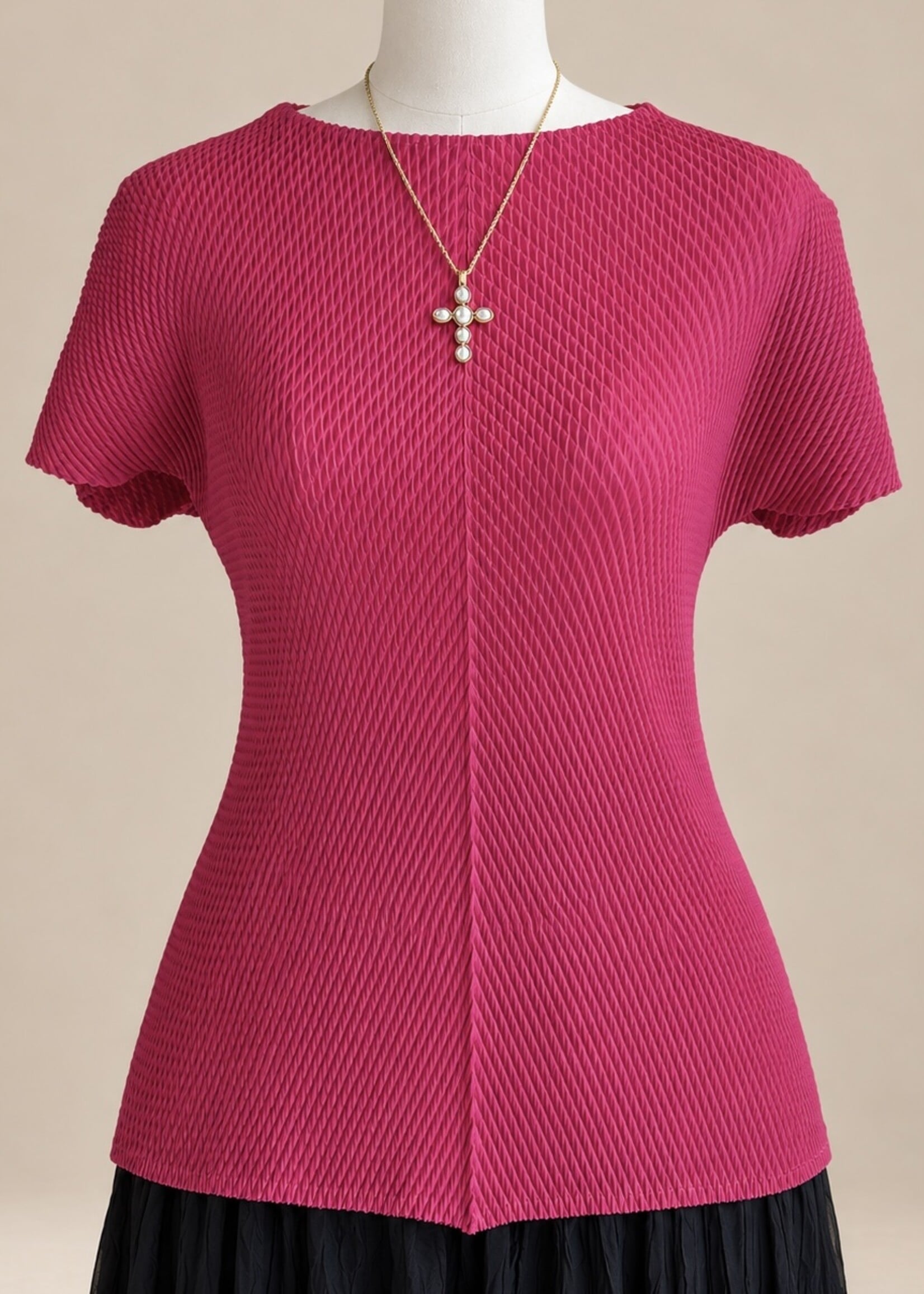 Funnel Neck Top