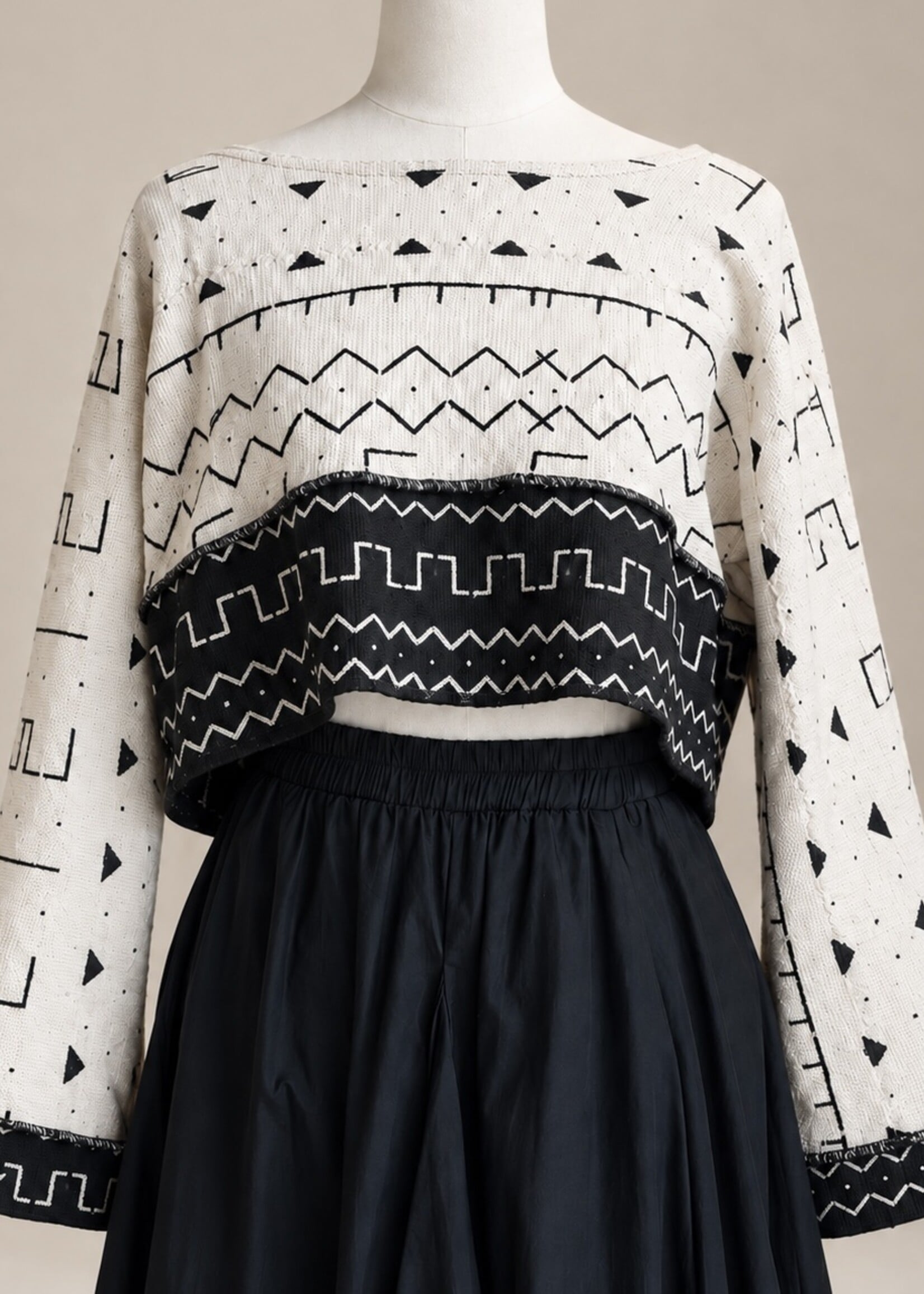 MUDCLOTH CROP TOP