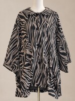 Pattern Button Knit Jacket