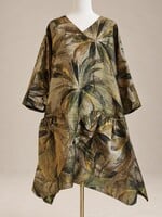 SARAH KUENYEFU TINA DRAPE DRESS