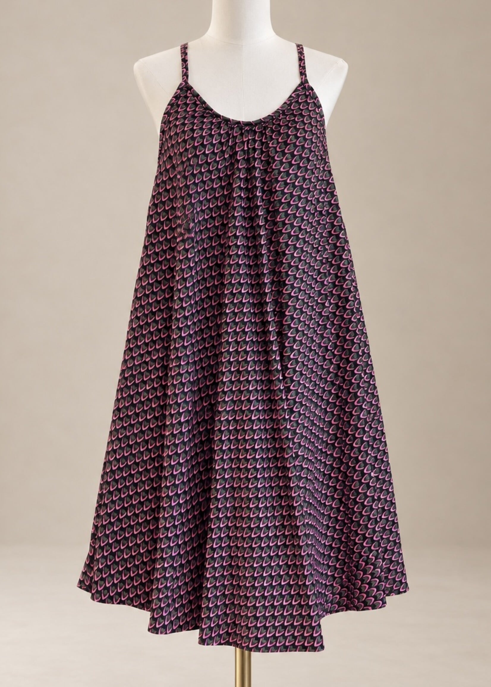 SARAH KUENYEFU Ankara OFF SHOULDER TUNIC/DRESS