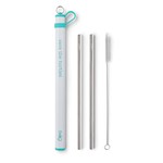 Swig Double Stainless Steel Straw Set